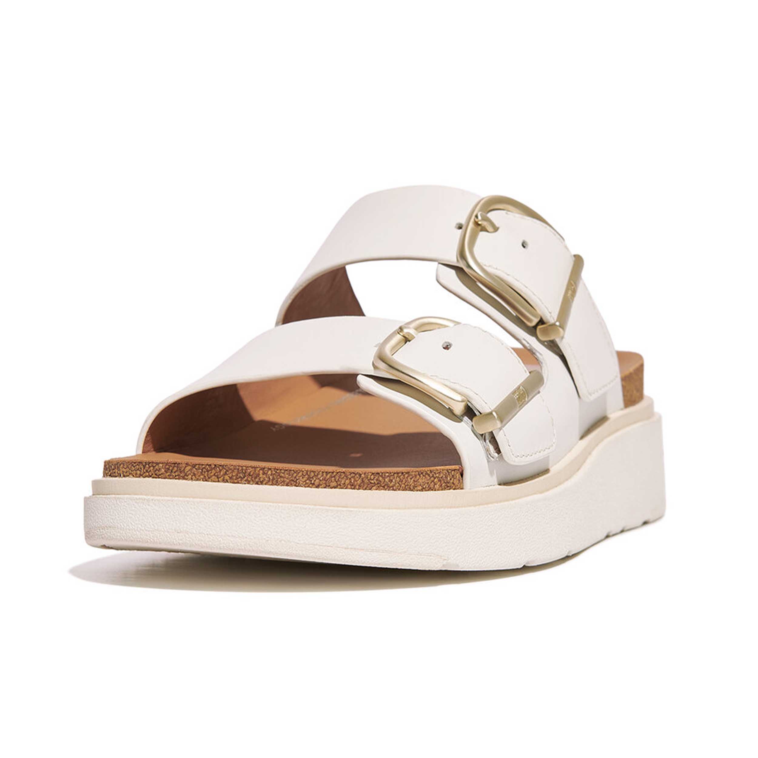 FitFlop HE8 Slipper Gen-FF Buckle Urban White