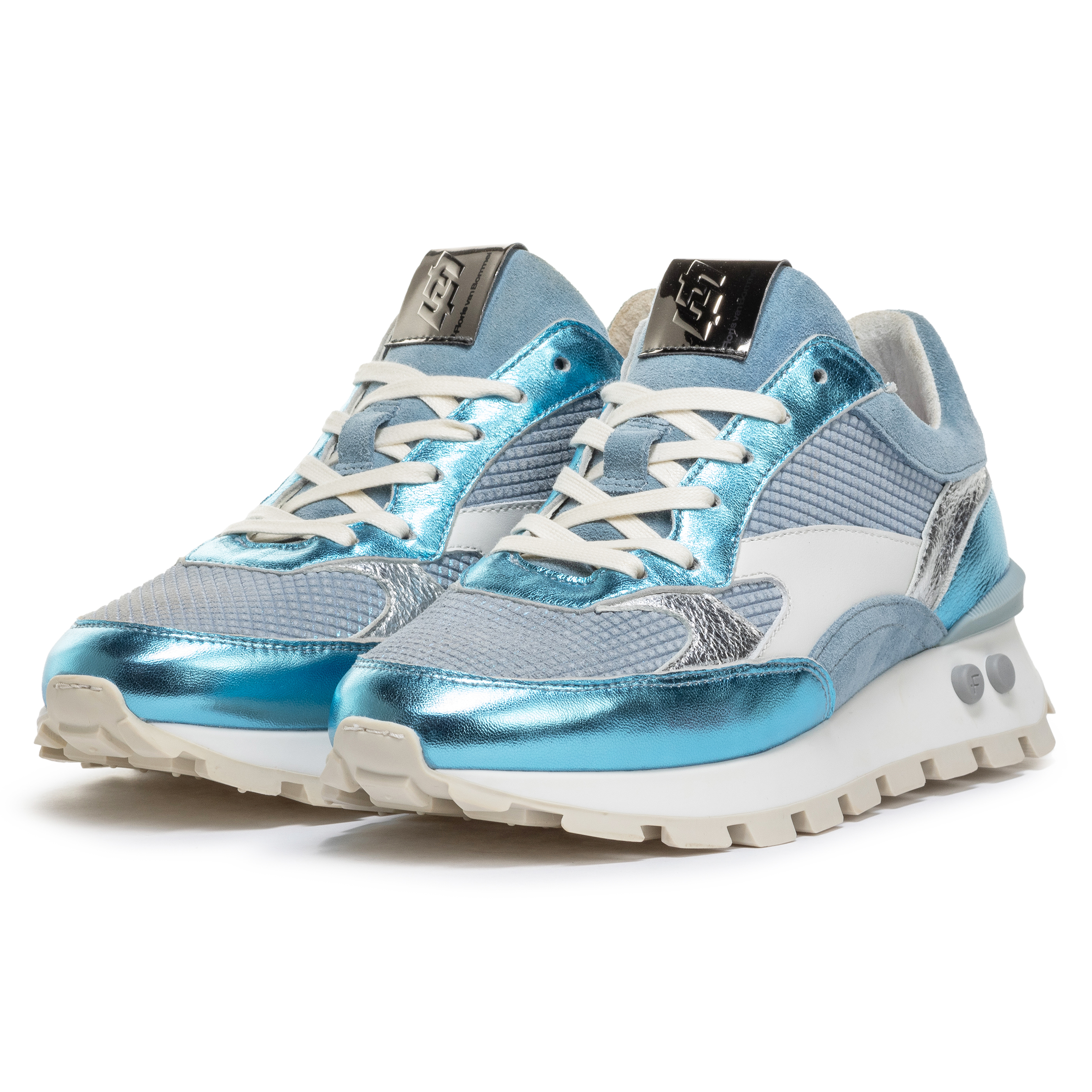Floris van Bommel SFW-10098 Sneaker Blokki 04.09 Light Blue G