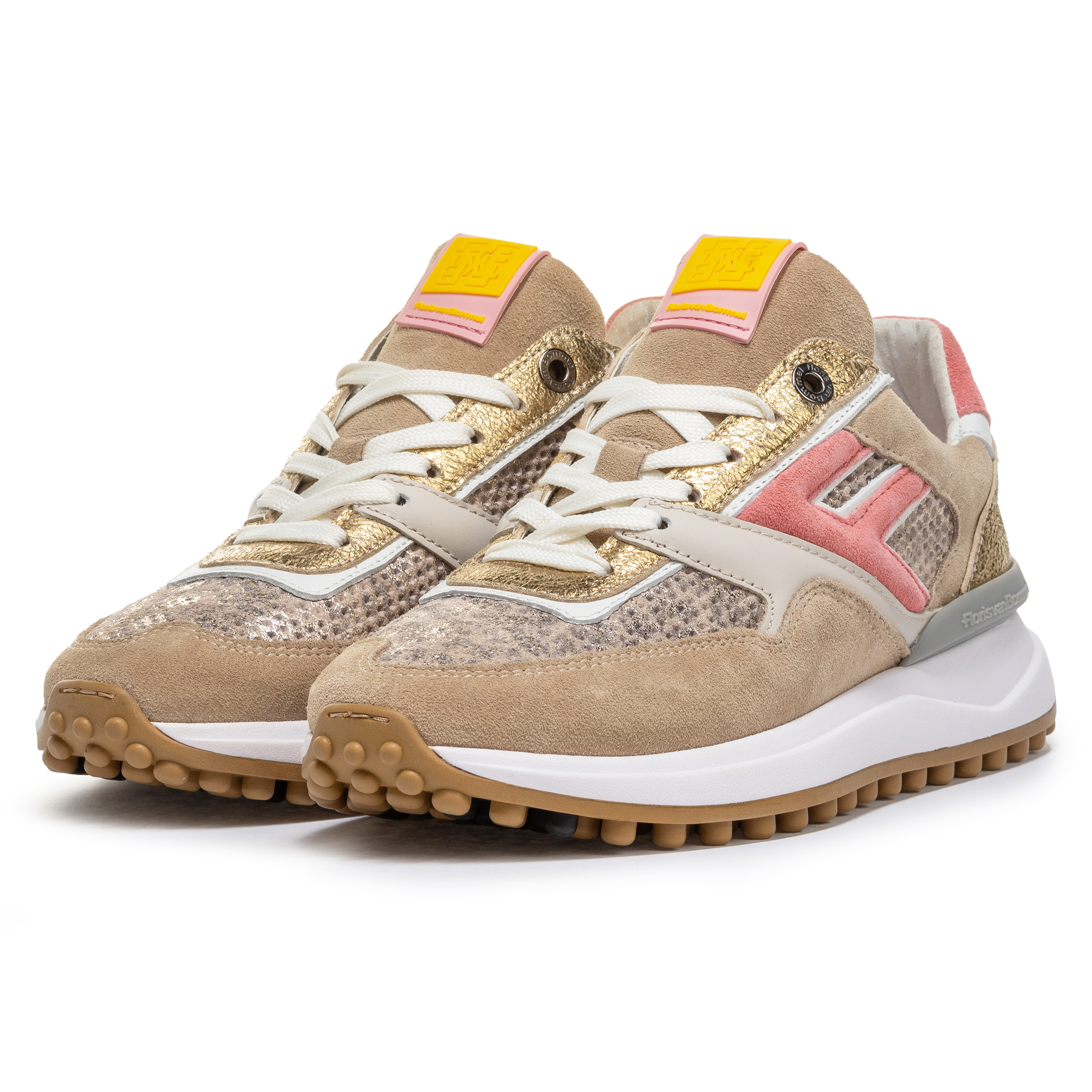 Floris van Bommel SFW-10128 Sneaker Noppi 36.08 Gold G