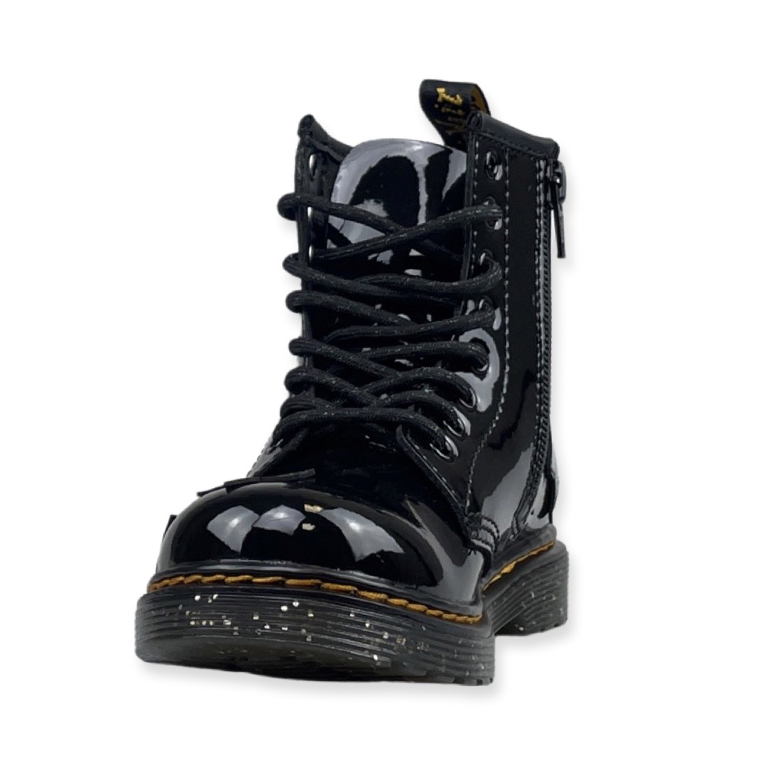Dr. Martens 1460J Boot Black Patent+Cosmic Glitter