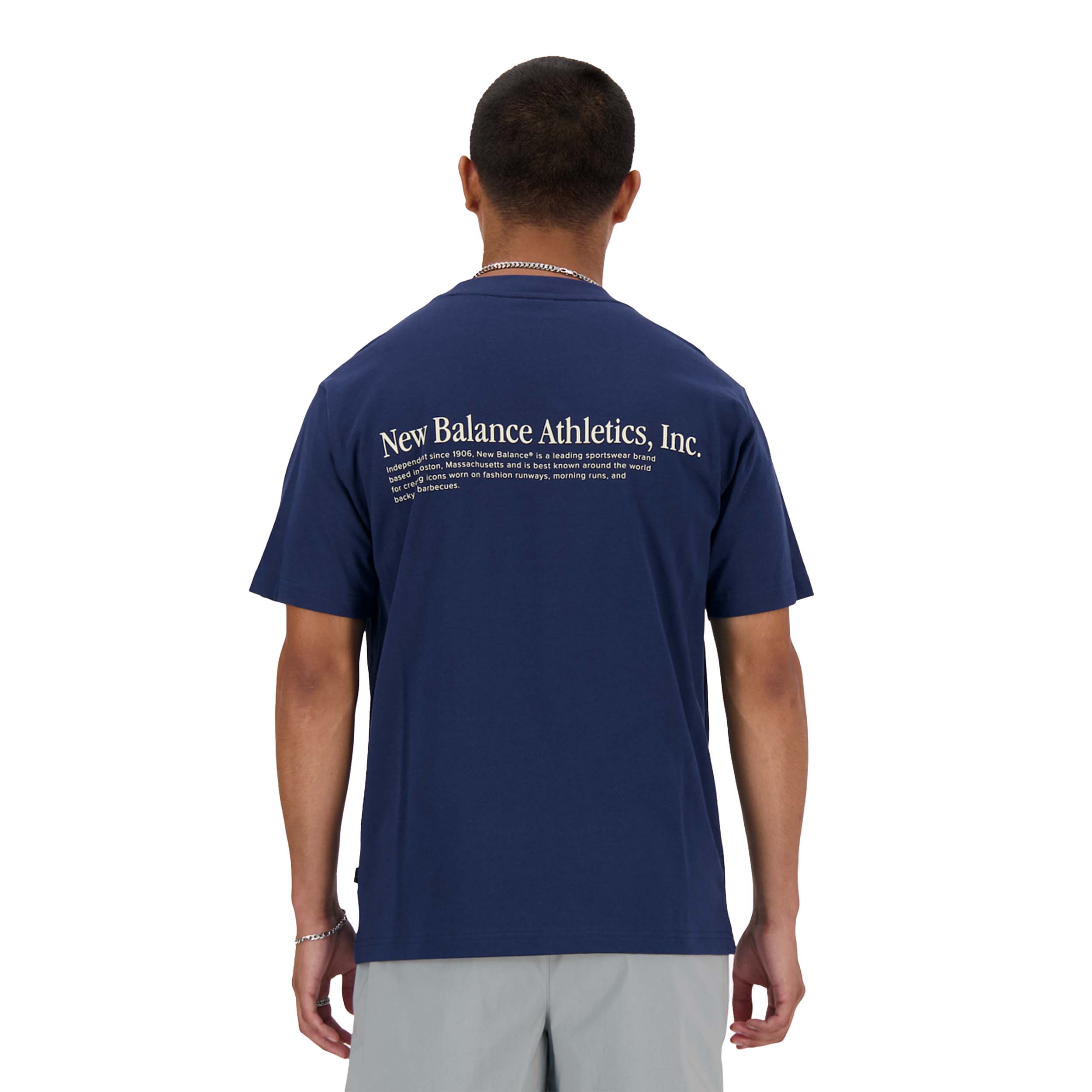 New Balance MT41588 Shirt Blauw