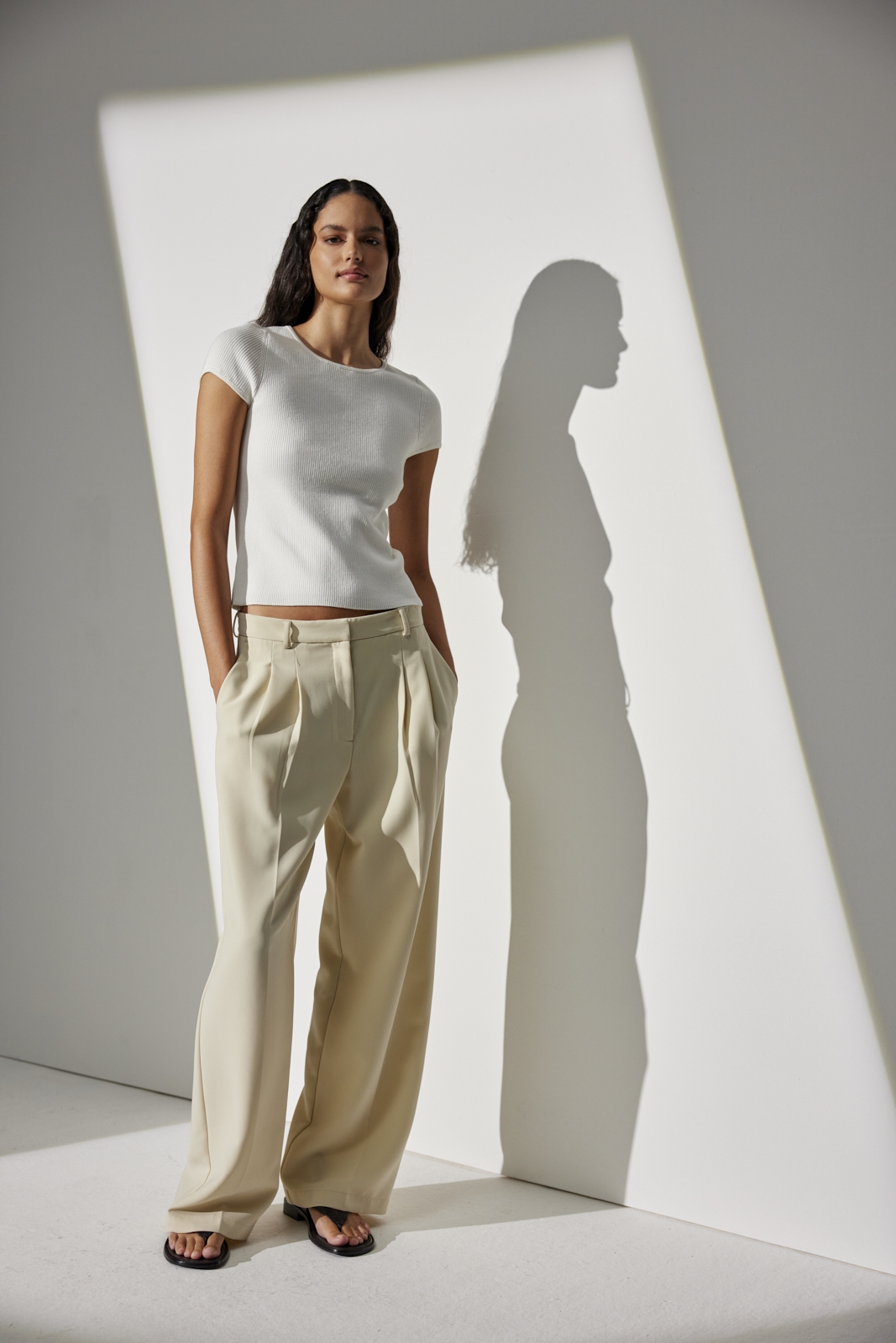 JcSophie G8125 Broek Gracious Light Sand