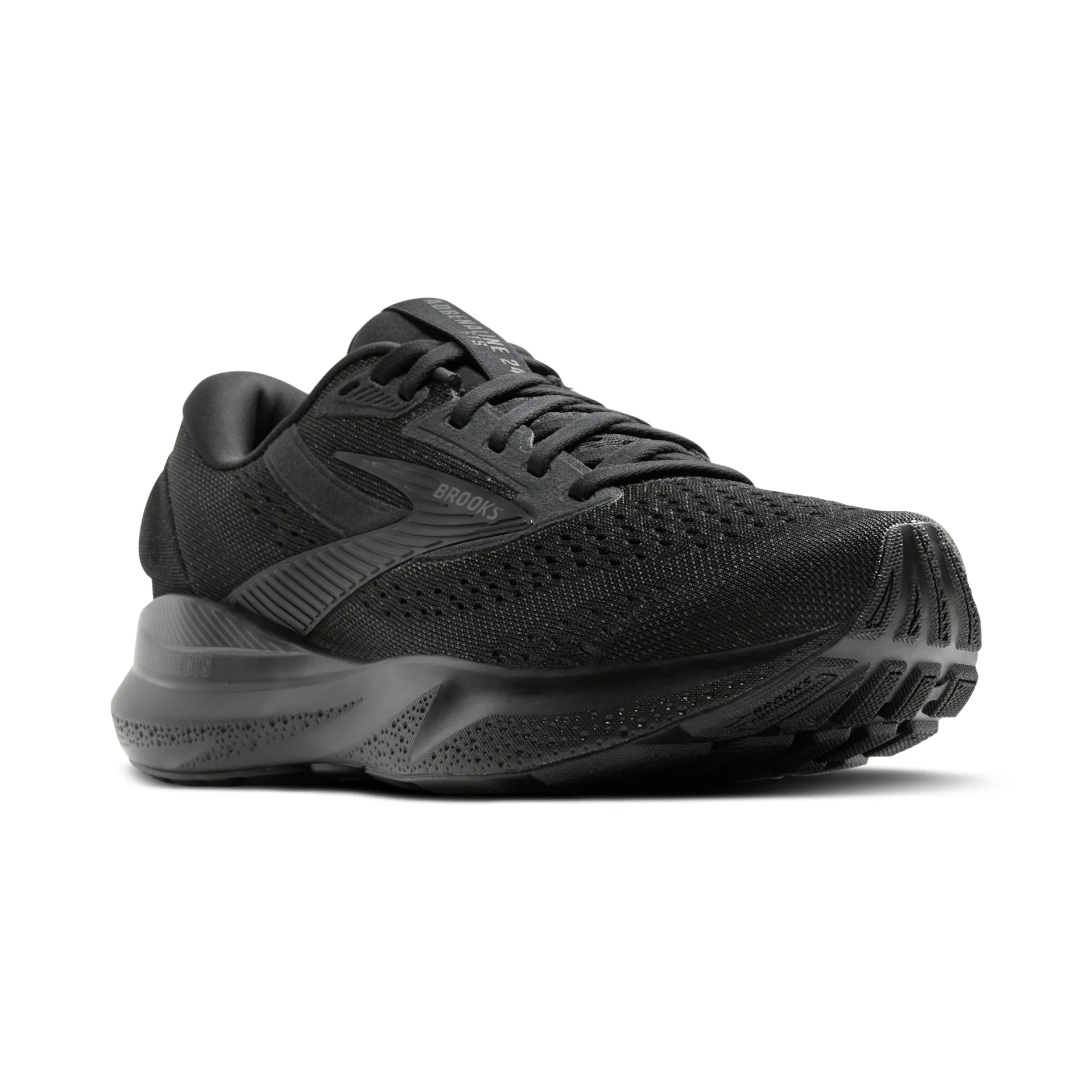 Brooks 120426 Adrenaline GTS 24 Women Black/Black/Ebony Wide