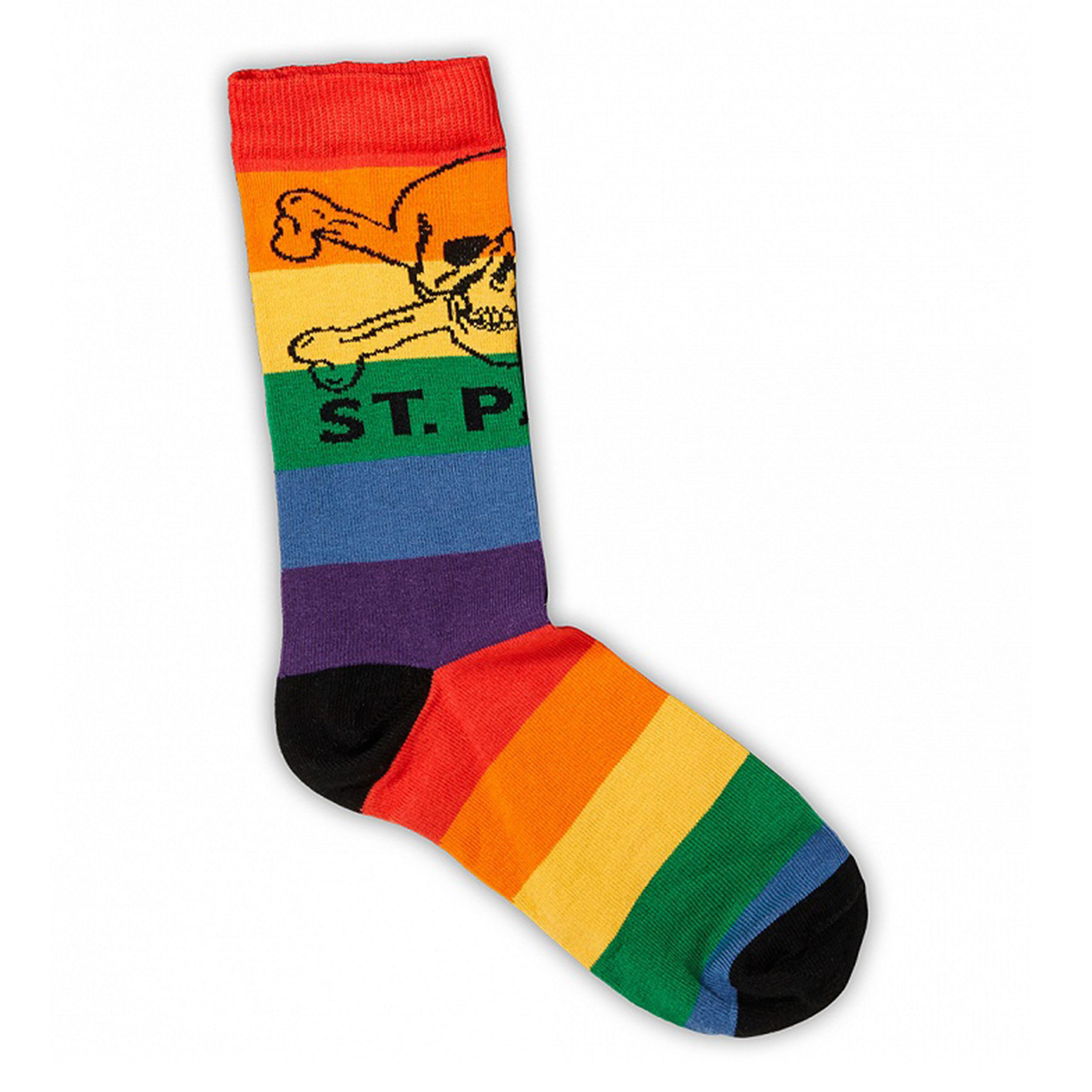St.Pauli sokken Rainbow stripes