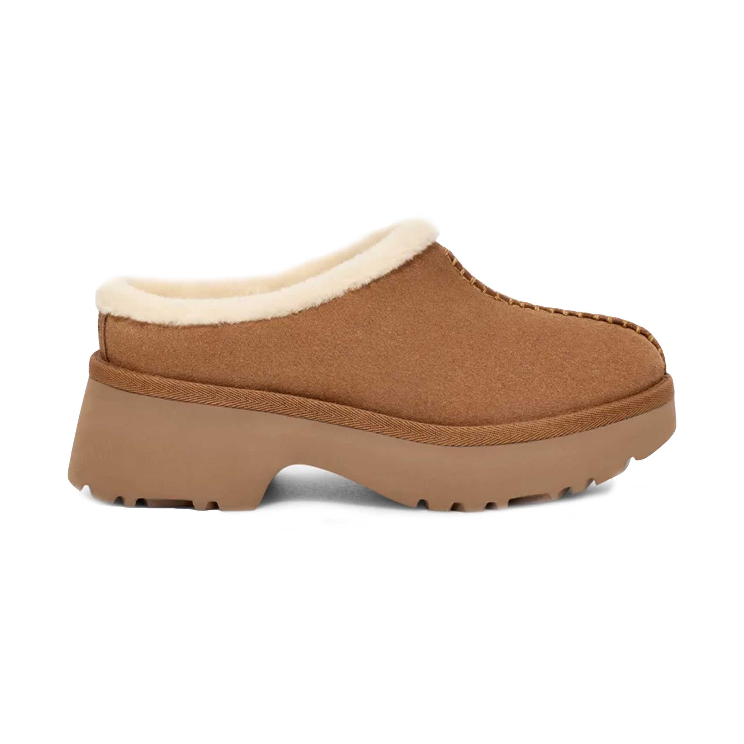UGG 1162510 Muil New Heights Cozy Clog Chestnut