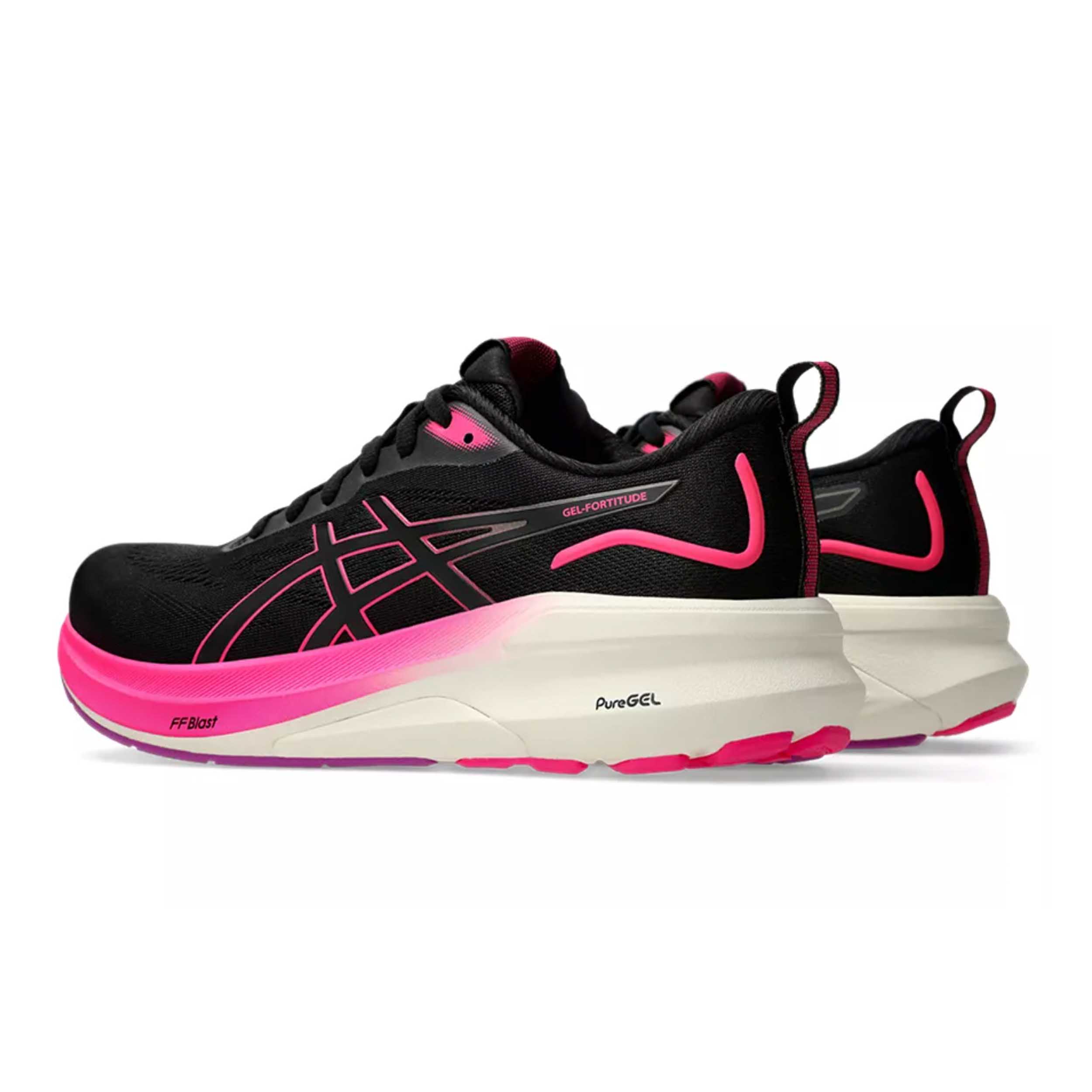 Asics 1012B781 Gel-Fortitude Women Black/Pink Glo