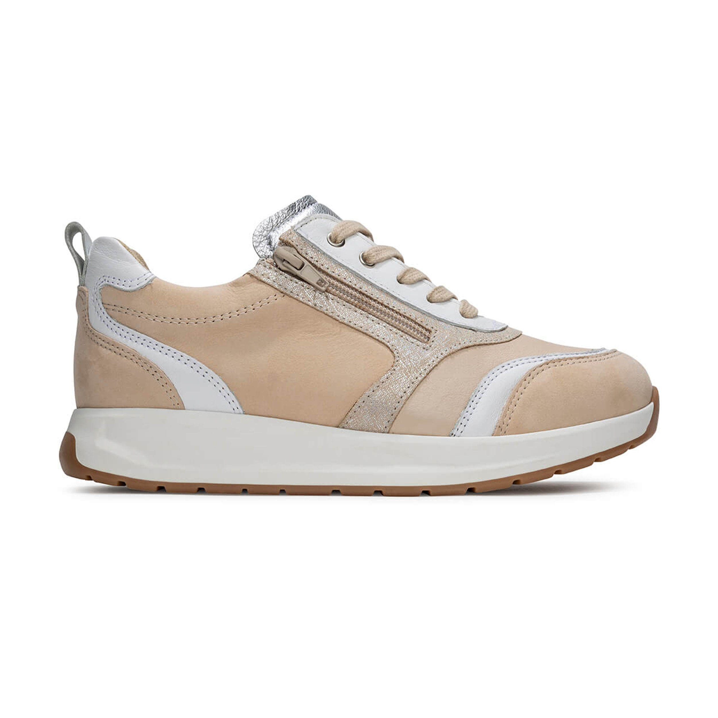 Nimco 7000 Sneaker Jade Lace Sand Combi Kx