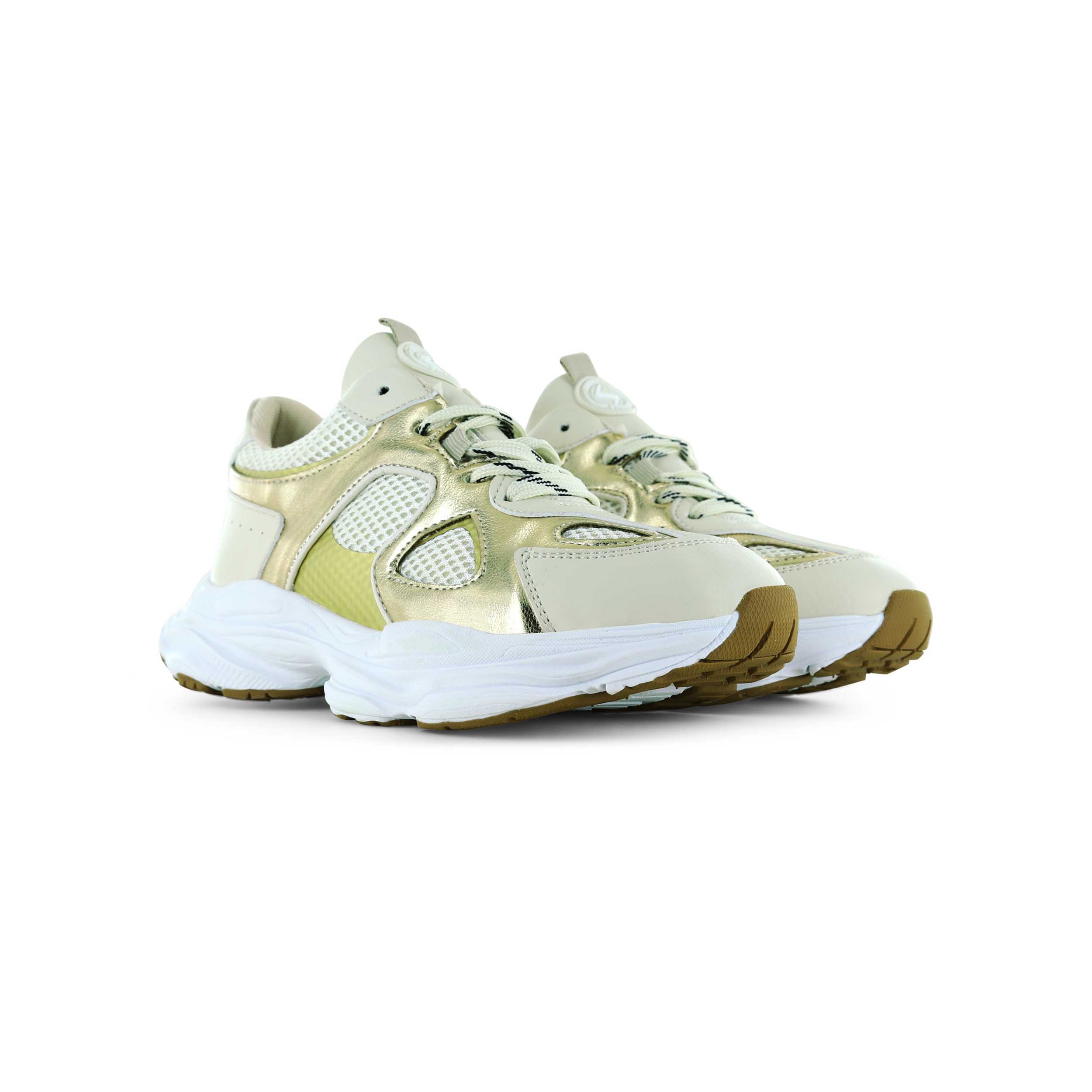 Shoesme LW25S004 Sneaker Beige/Gold