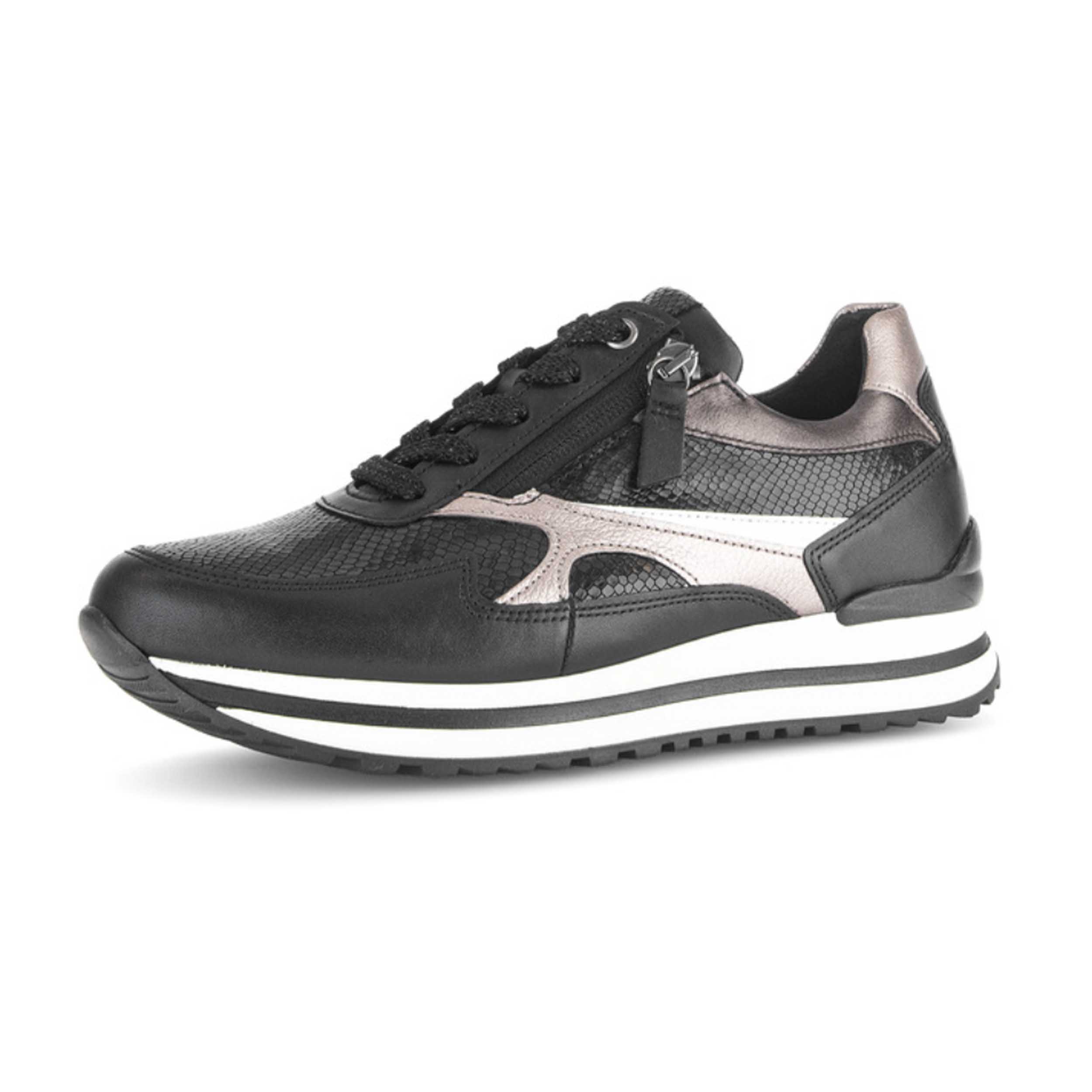 Gabor 56.526 Sneaker Black/Bronze/White H