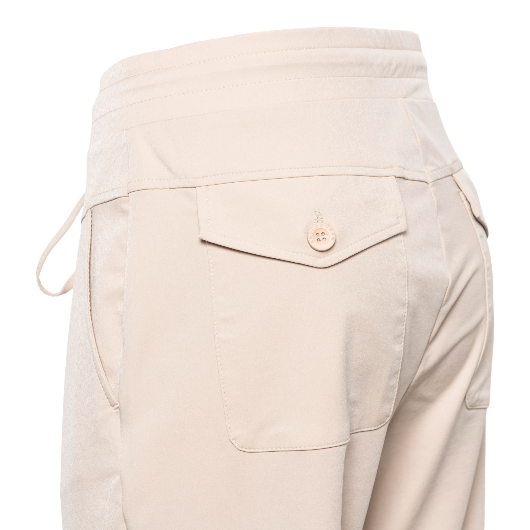 &Co PA347 Broek Penny Heavy Travel Sand
