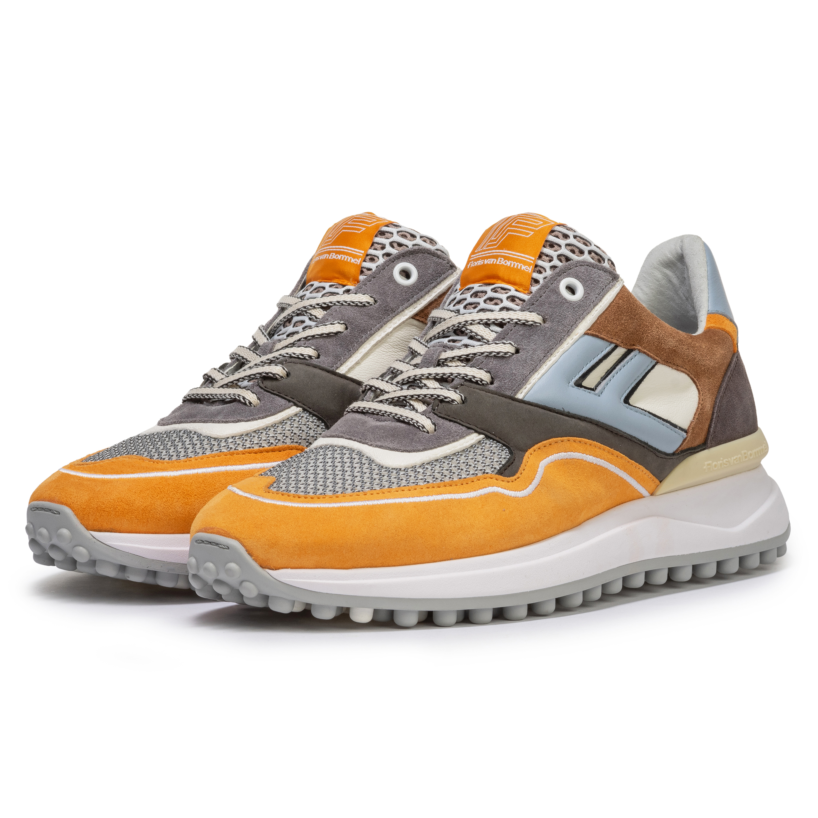 Floris van Bommel SFM-10139 Sneaker Noppi 29.35 Orange G1/2