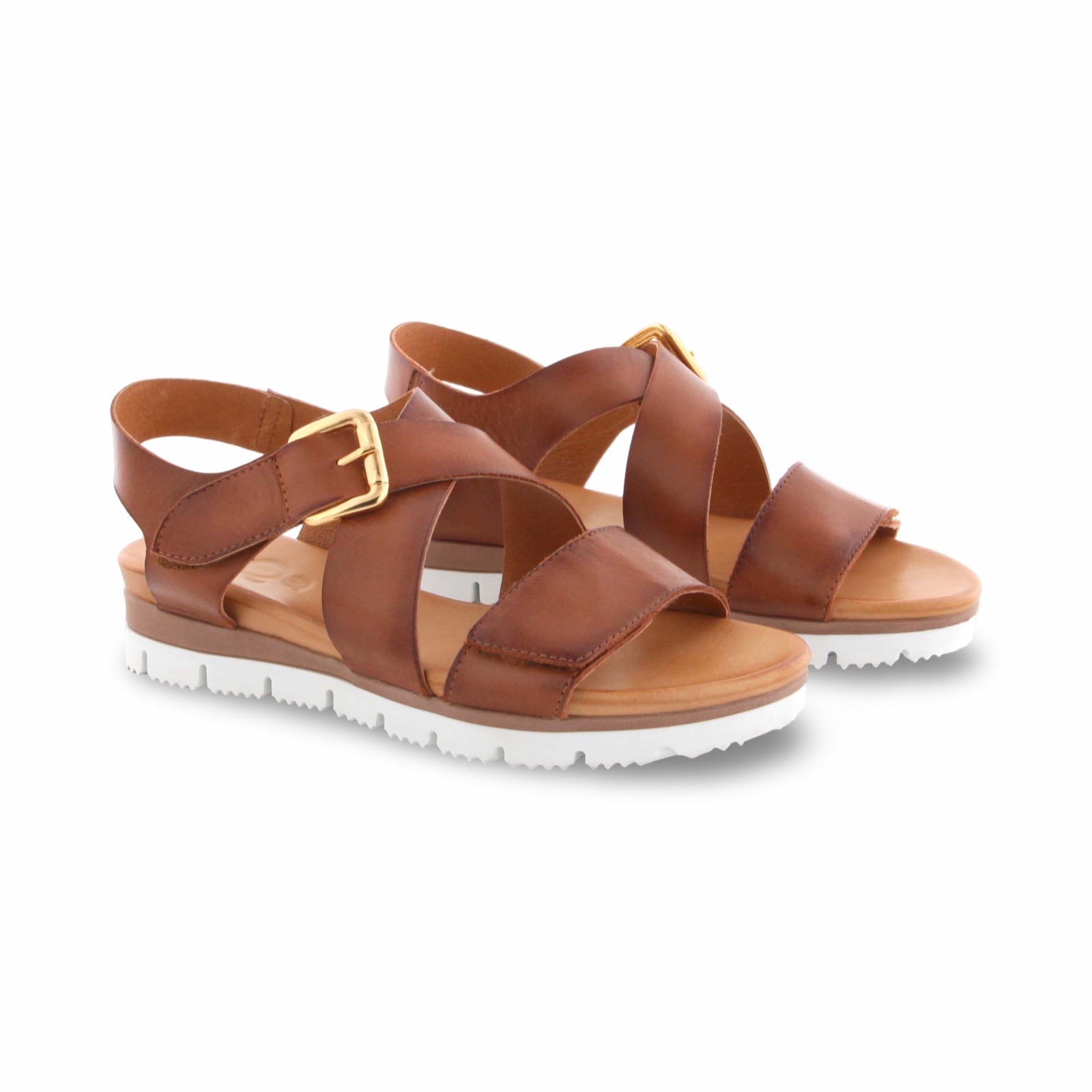 AQA A8751 Sandaal Maud Brandy