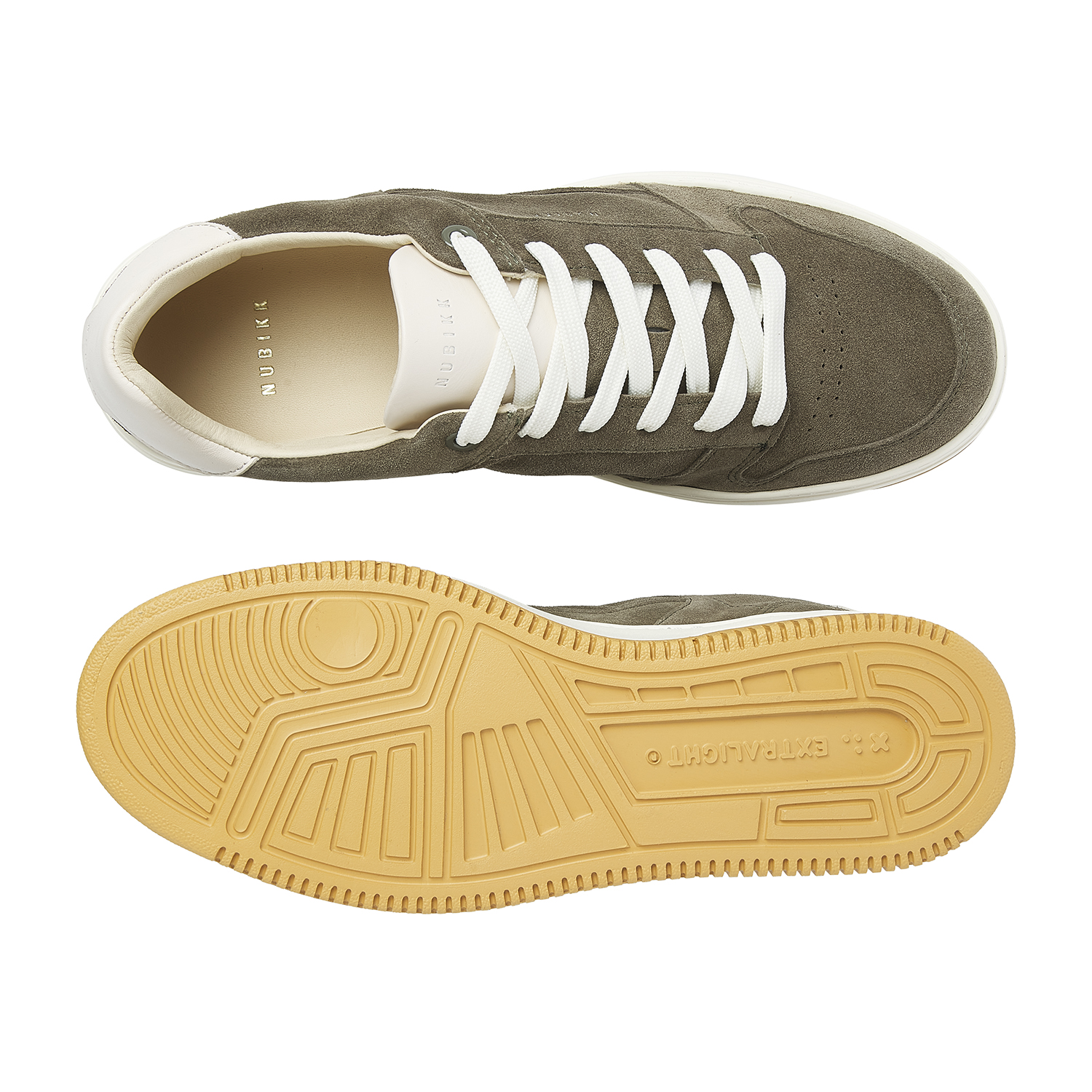 Nubikk 21080902 Sneaker Basket Court Miele Dark Green