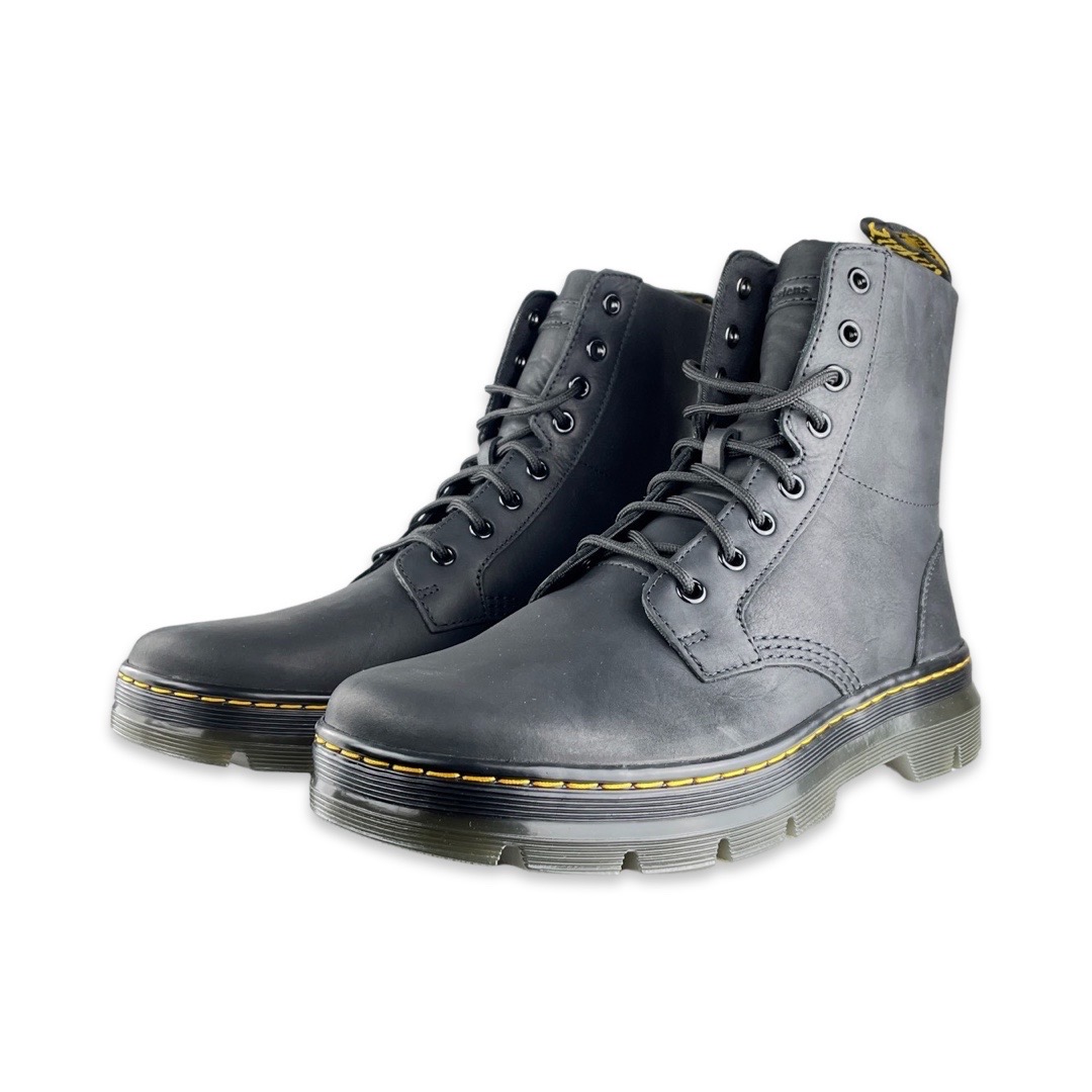 Dr. Martens Combs Leather Wyoming Black