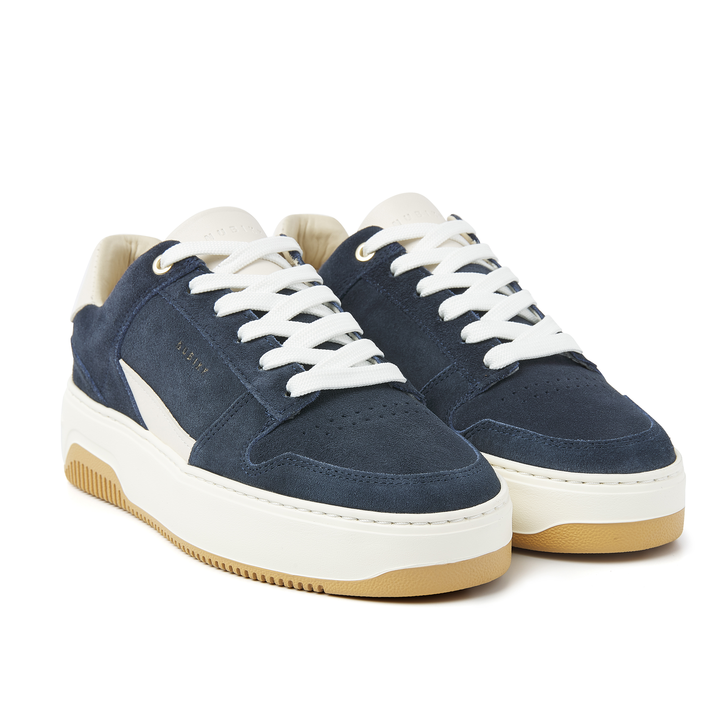 Nubikk 21079501 Sneaker Basket Court Miele Blue Combi