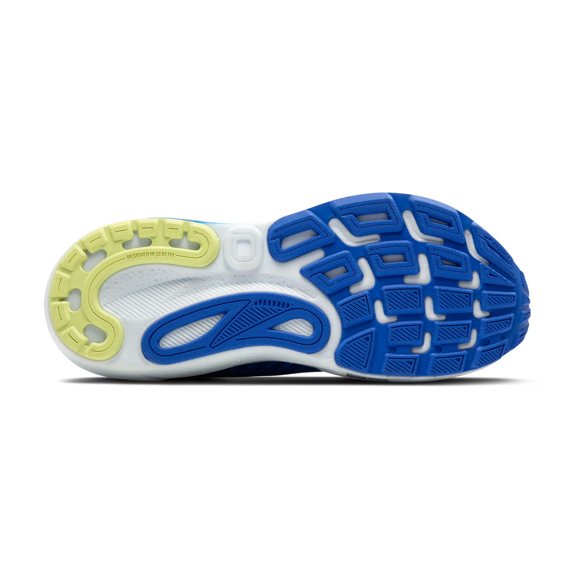 Brooks 110437 Adrenaline GTS 24 Men Cobalt/Neo Yellow/Peacoat Wide