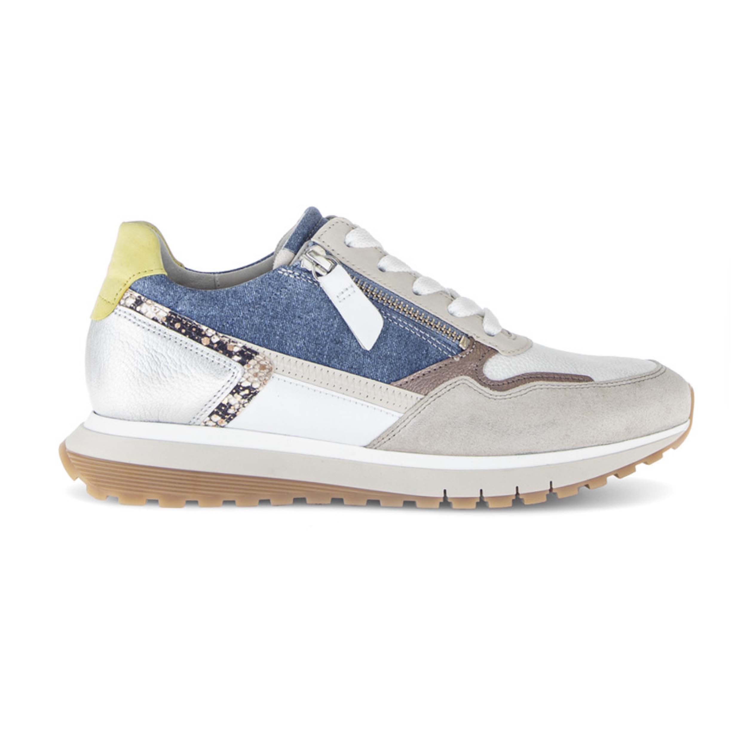 Gabor 66.378 Sneaker White/Jeans/Snow H