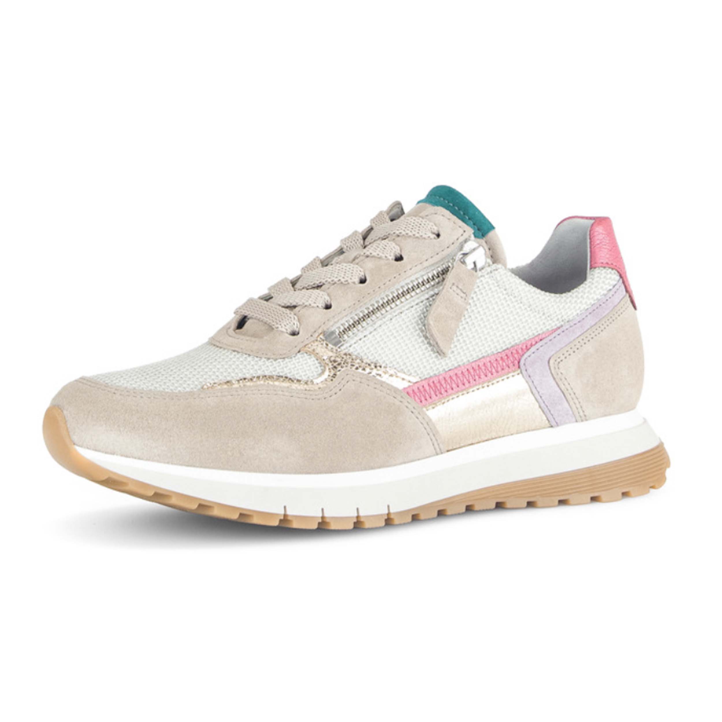 Gabor 46.378 Sneaker Argent/Oasis/Pink H