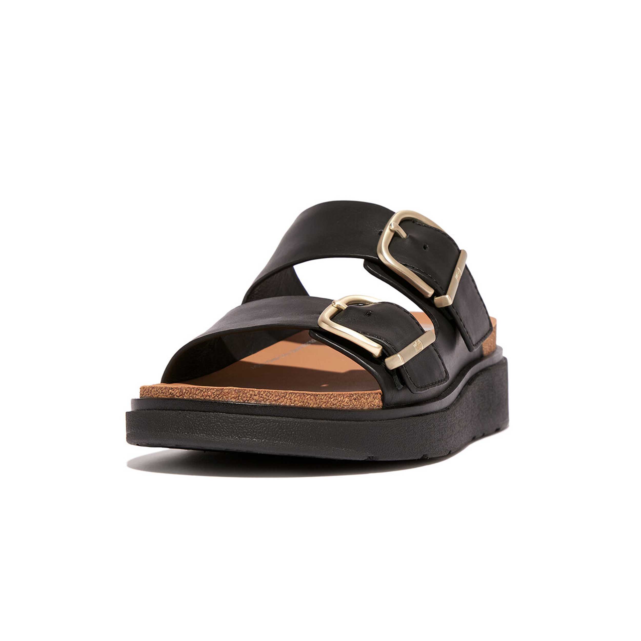 FitFlop HE8 Slipper Gen-FF Buckle Black