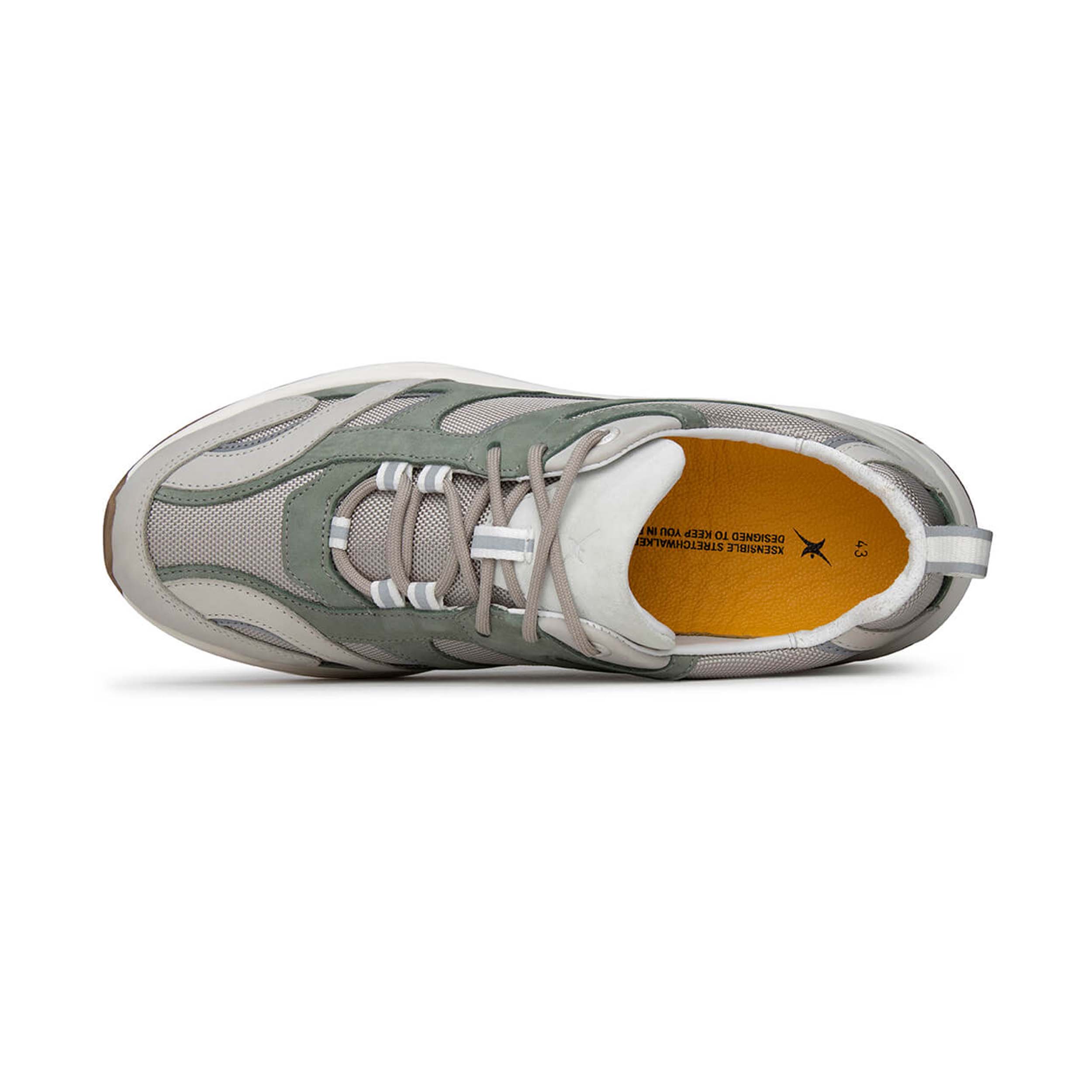 Xsensible 33202.5 Sneaker Brooklyn Men Grey Combi H