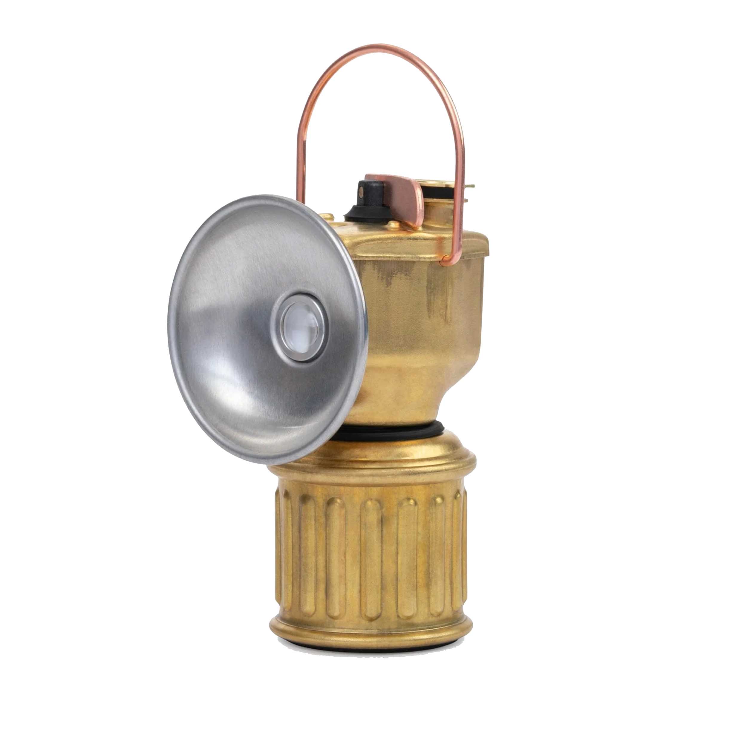 Barebones 230 Lamp Miners Lantern Brass