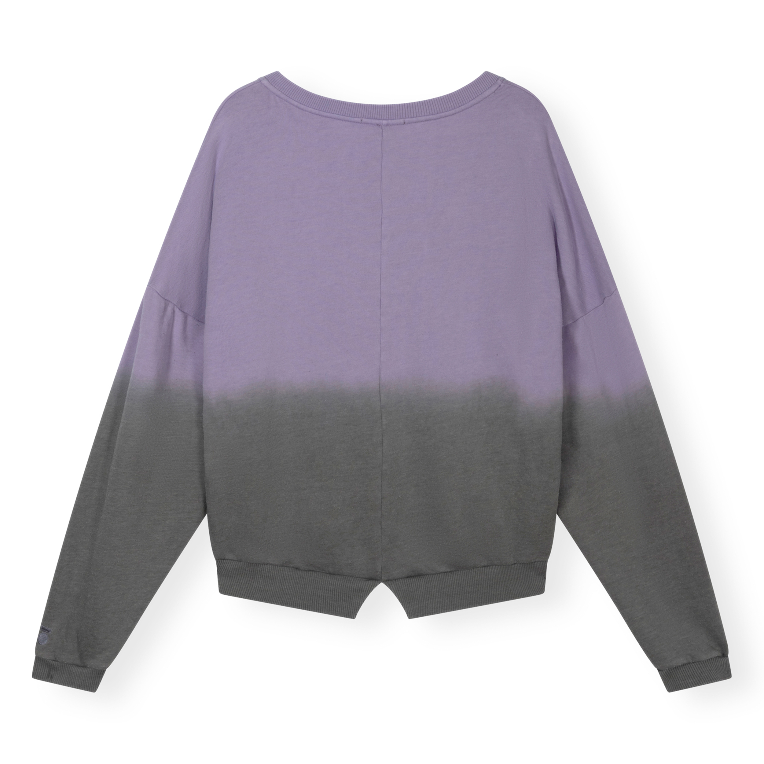 10Days sweater fleece dip dye lilac