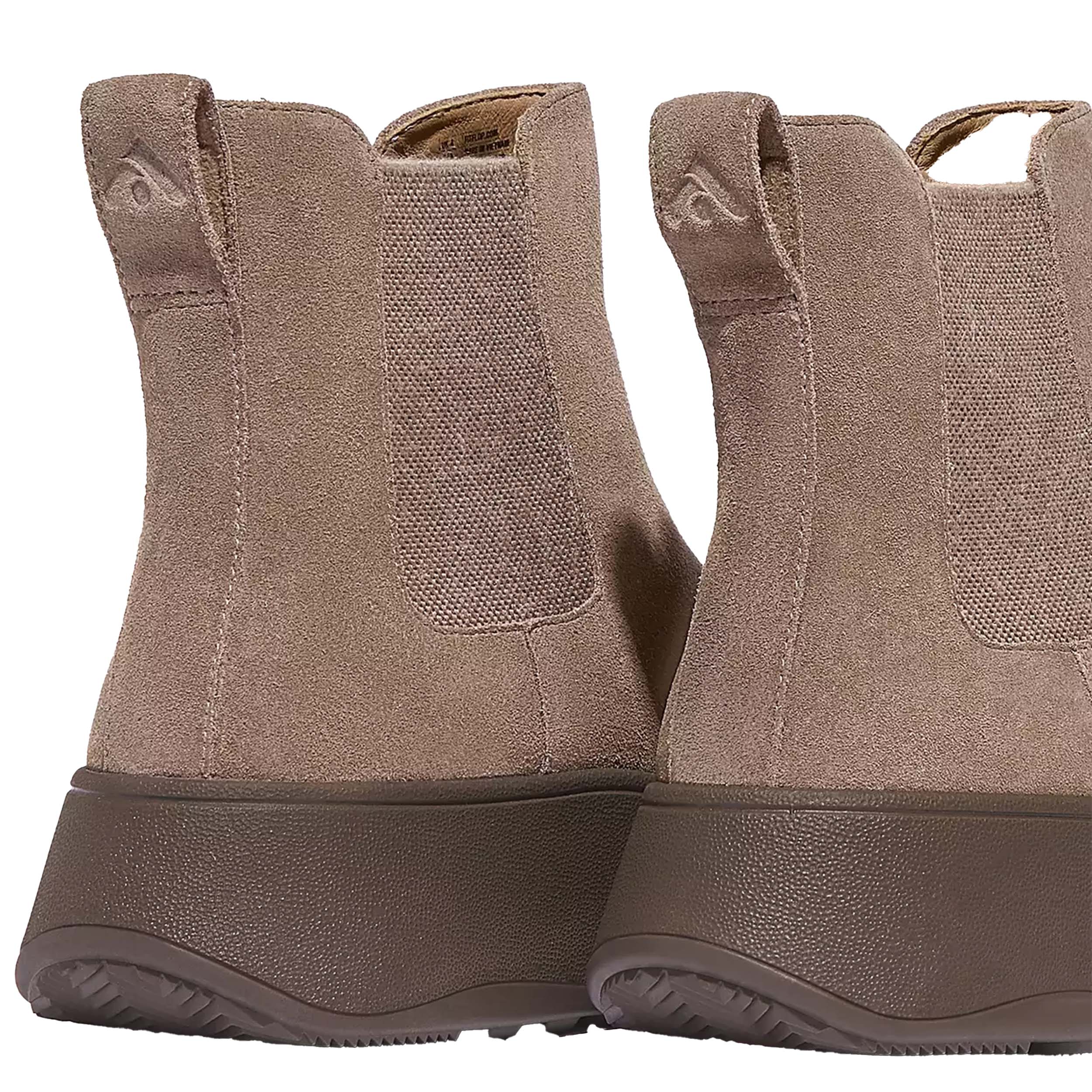 FitFlop FK3 Chelseaboot F-Mode Flatform Minky Grey