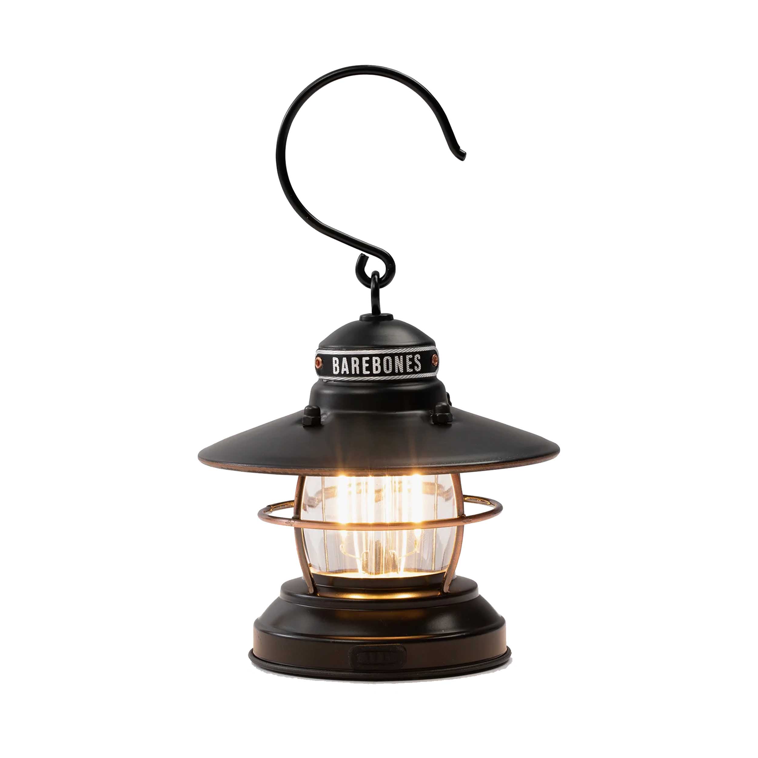 Barebones 273 Lamp Edison Mini Lantern Antique Bronze