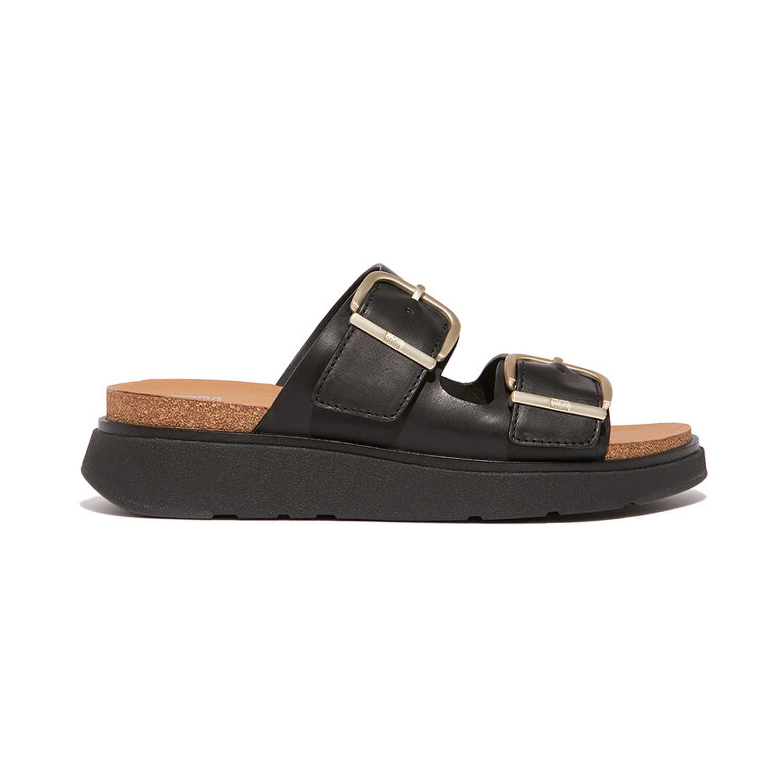 FitFlop HE8 Slipper Gen-FF Buckle Black