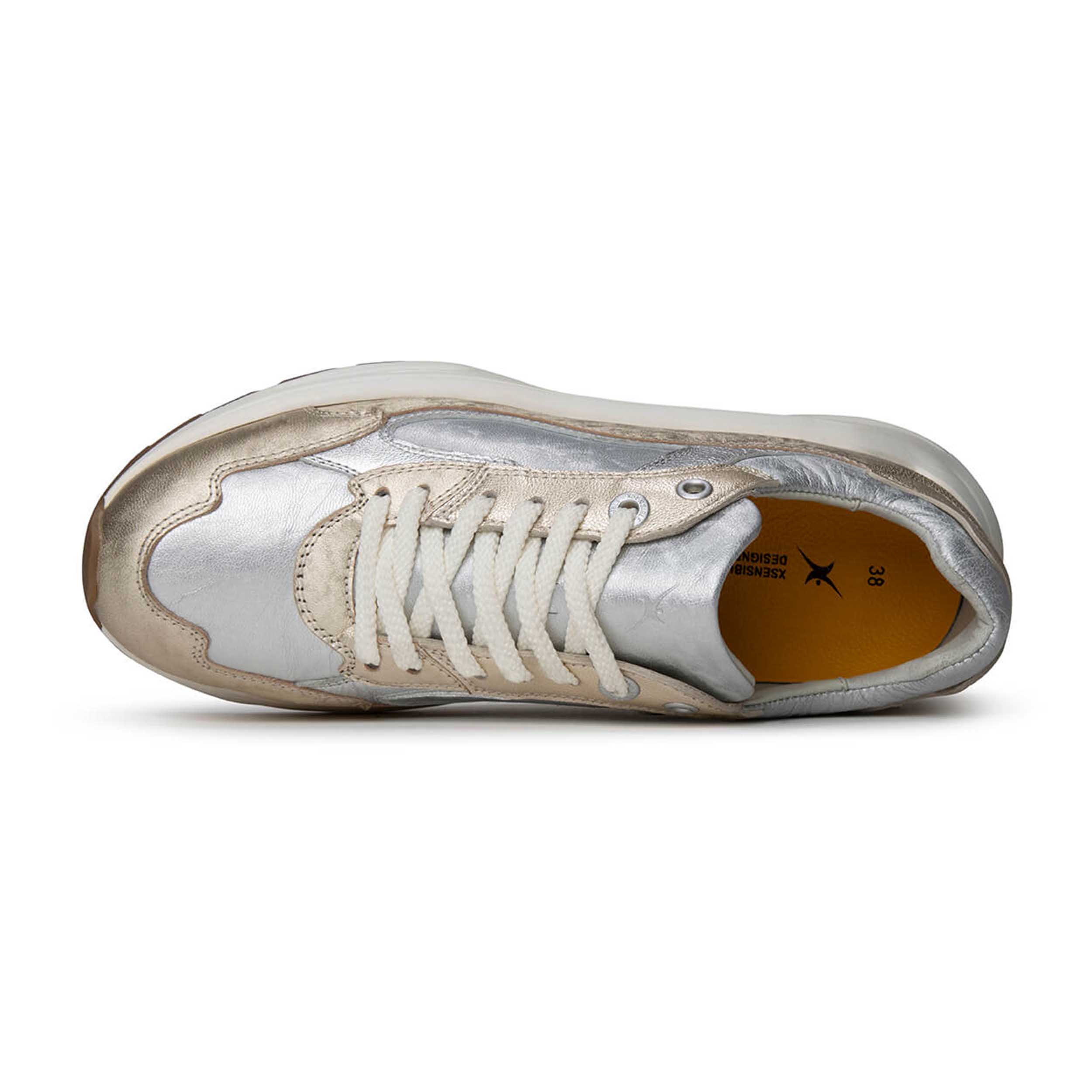 Xsensible 33004.4 Sneaker Milau Metallic Combi G