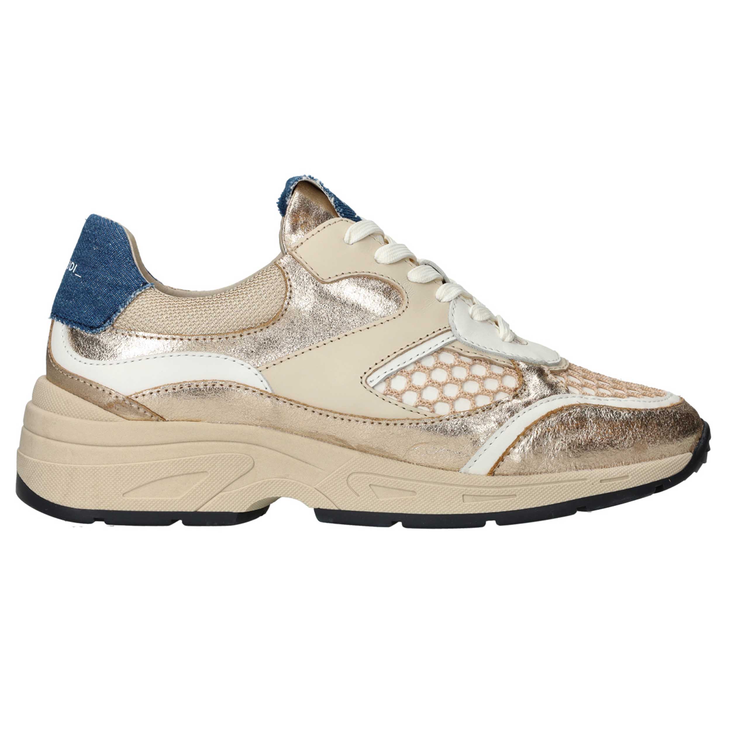 Piedi Nudi 04.02 Sneaker Talla Gold/Jeans