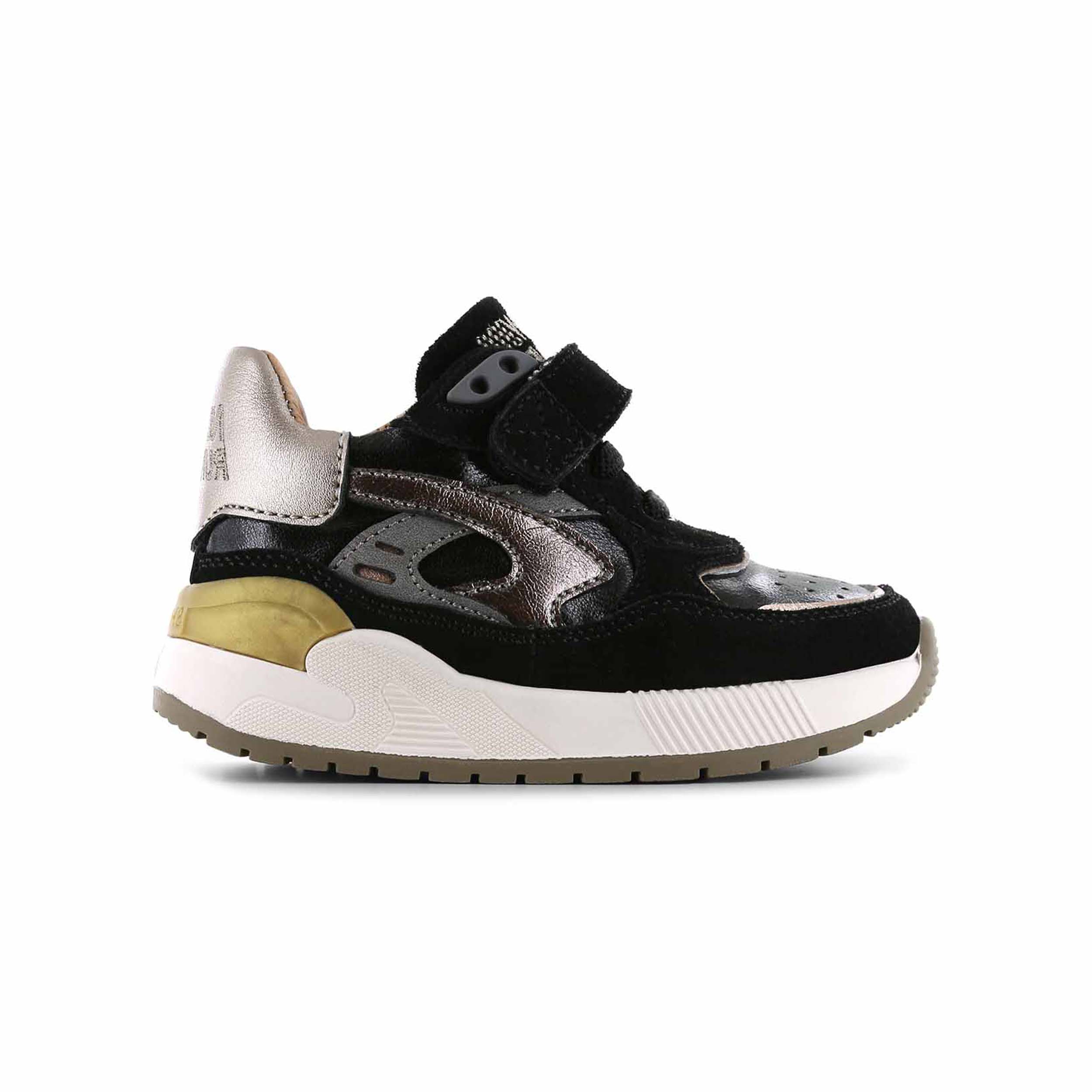 Shoesme ST24W008 Sneaker Trainers Black/Gold