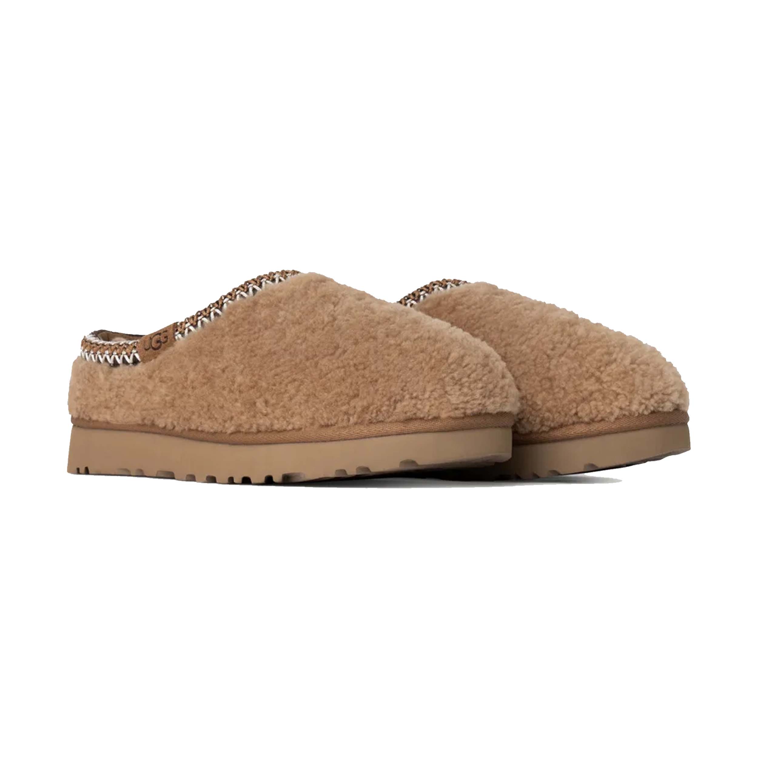UGG 1158356 Pantoffel Tasman Maxi Curly Chestnut