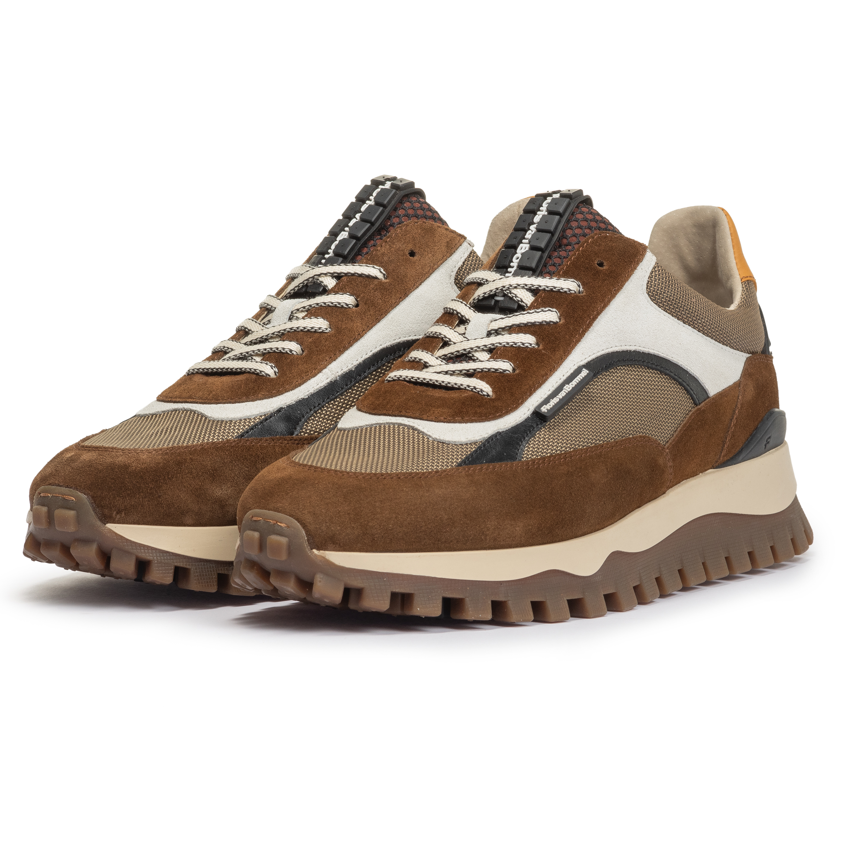 Floris van Bommel SFM-10156 Sneaker De Grommer 05.05 Cognac G1/2