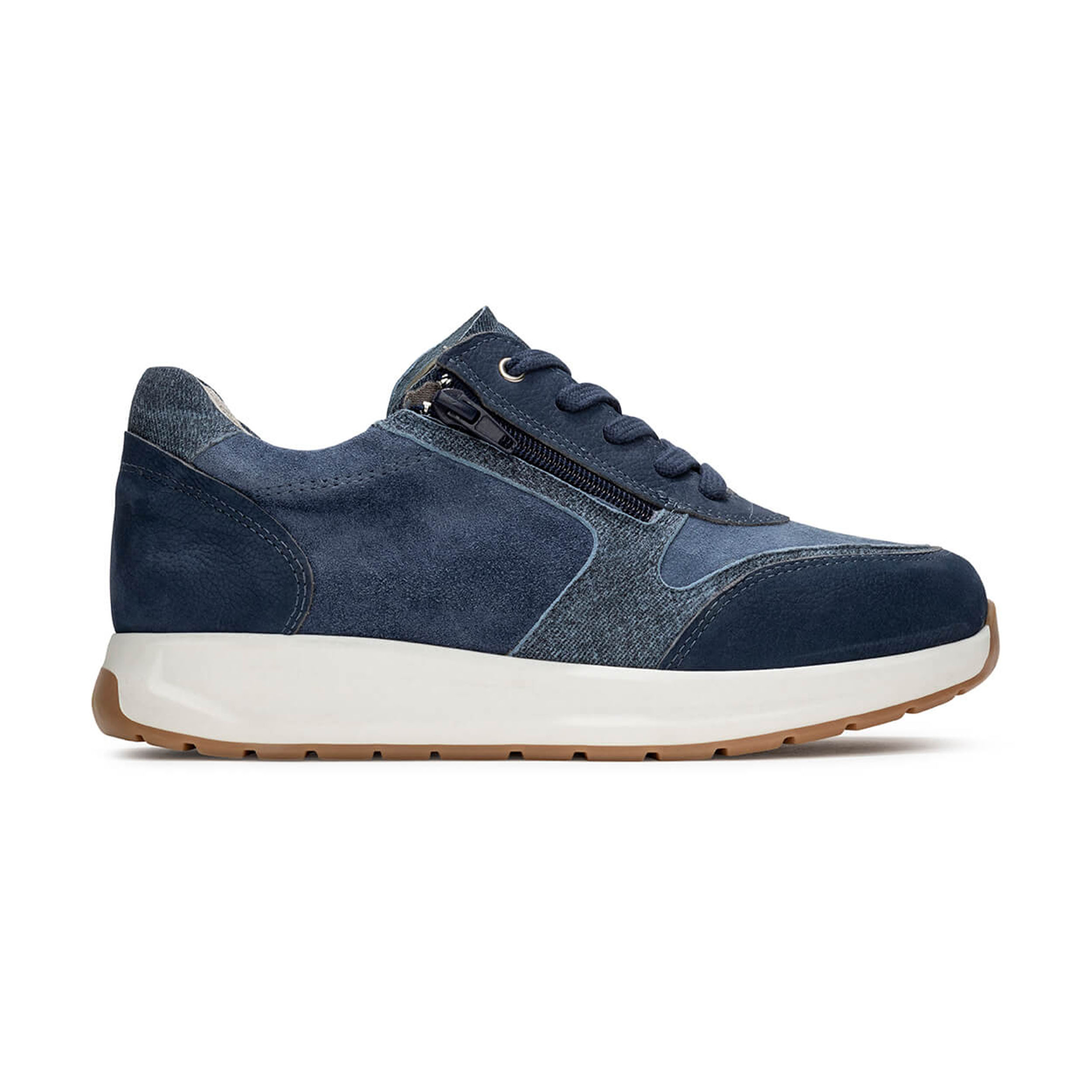 Nimco 7006 Sneaker Sharon Lace Denim Combi Kx