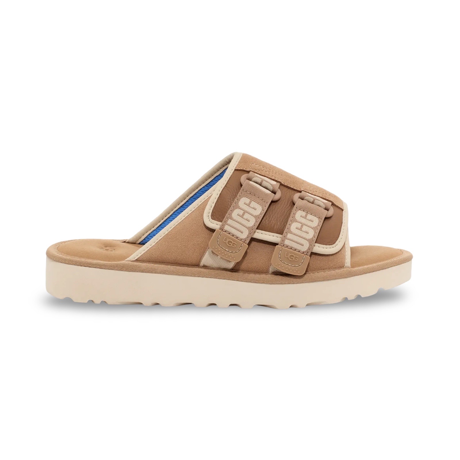 UGG 1142730 Muil Goldencoast Strap Slide Sand/Santorini