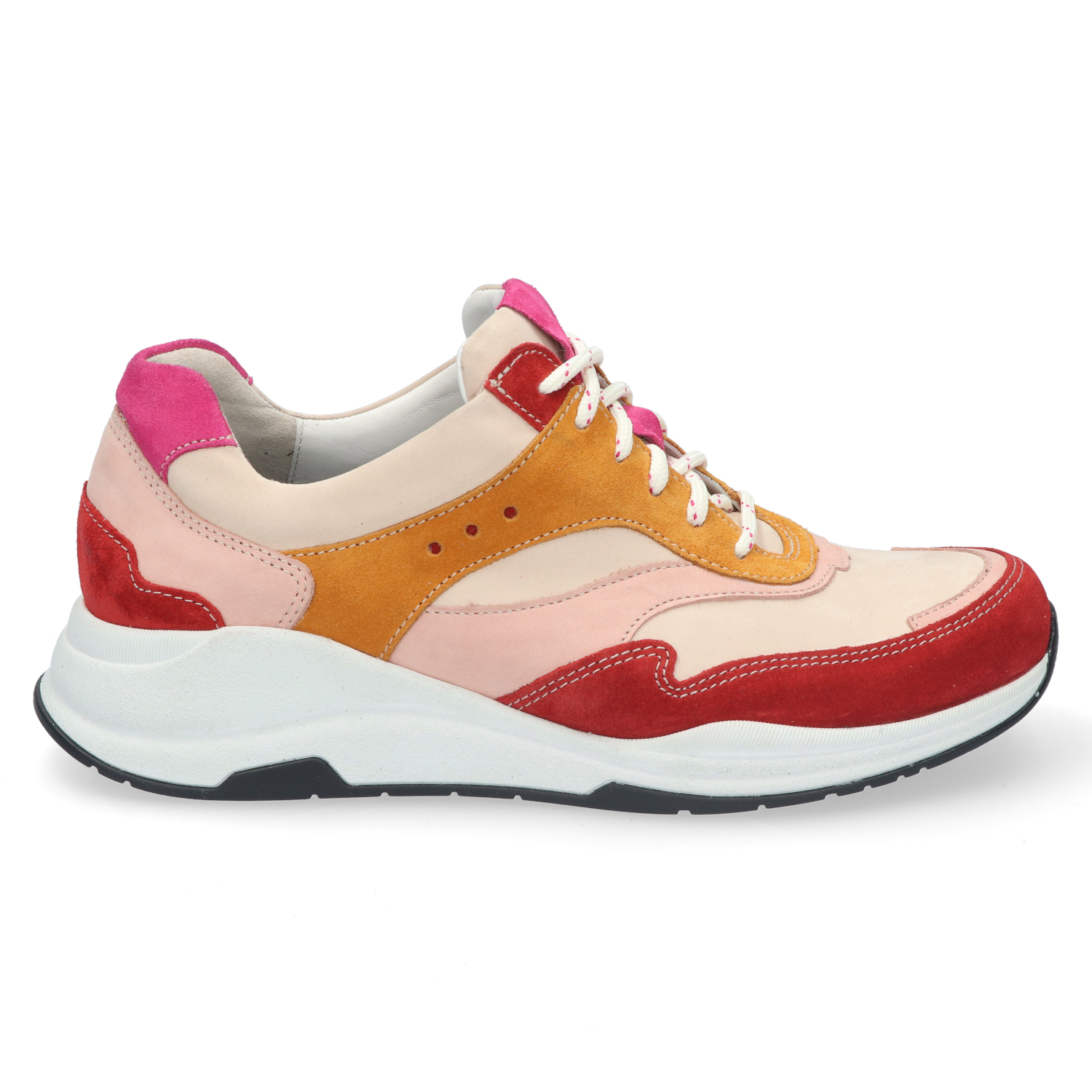 Durea 6267 Sneaker Rood/Roze K