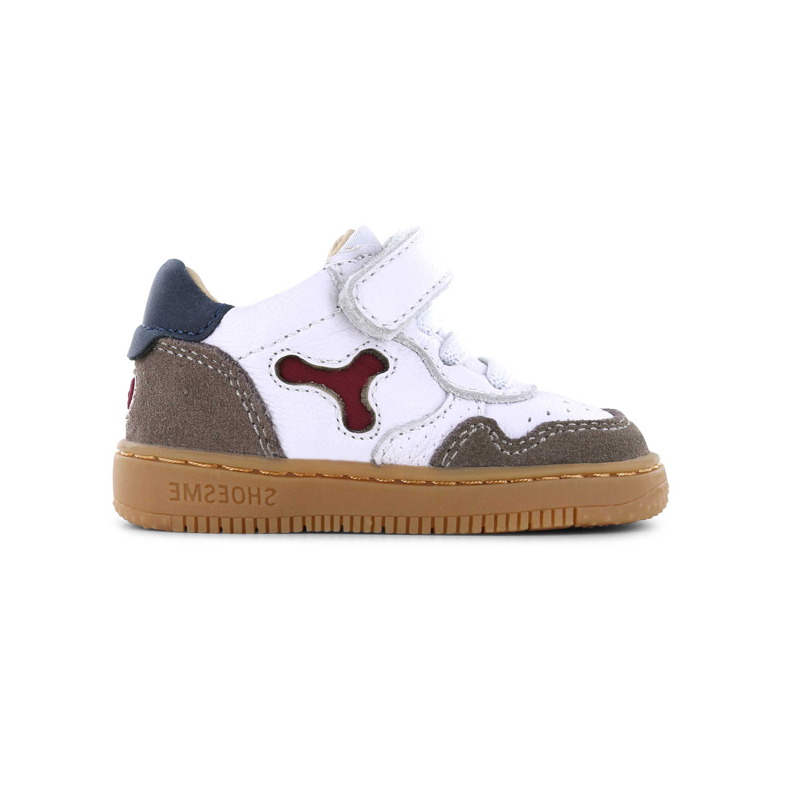 Shoesme BN25S012 Sneaker Extreme-Flex White/Dark Blue