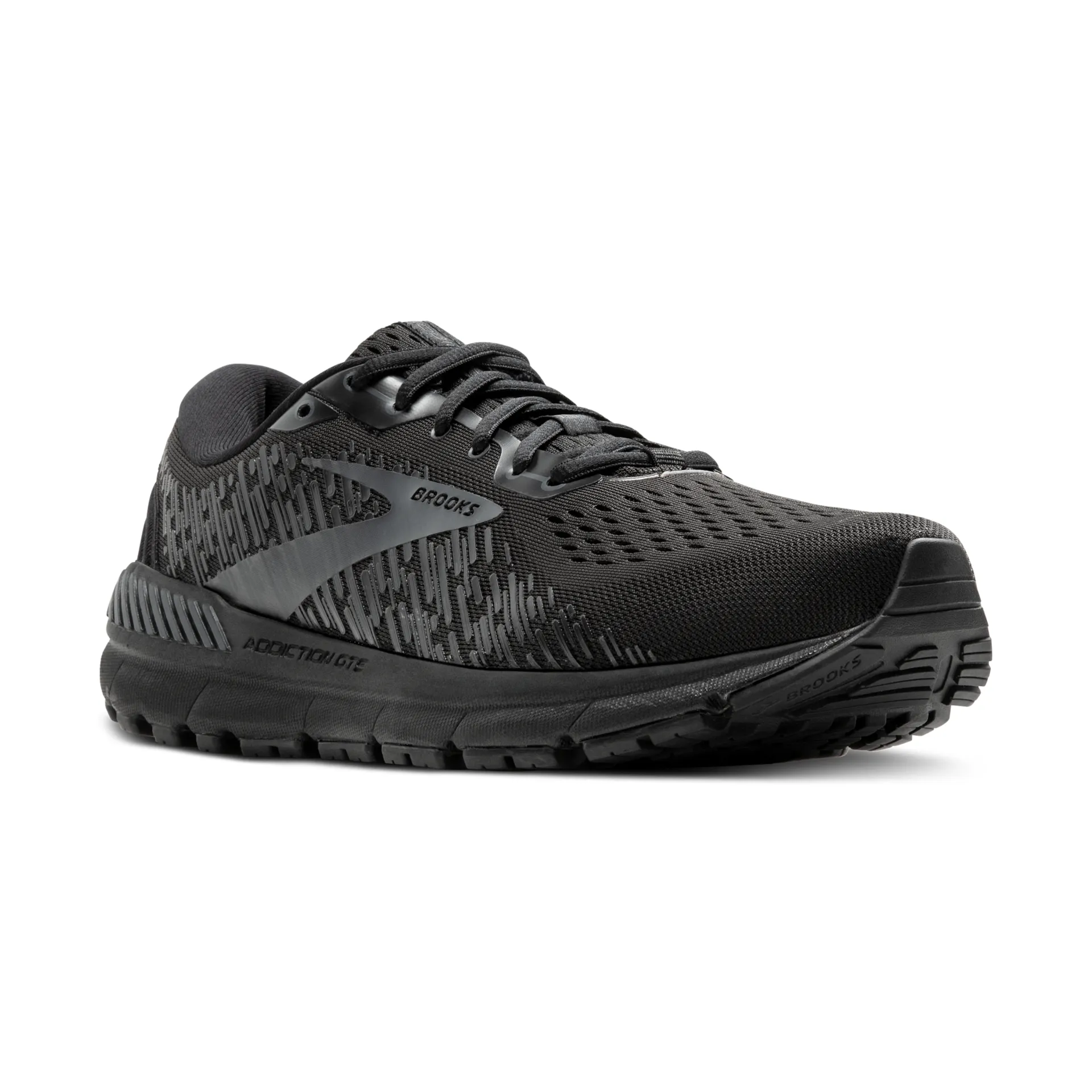 Brooks 110365 Addiction GTS 15 Men Black/Black/Ebony Extra Wide