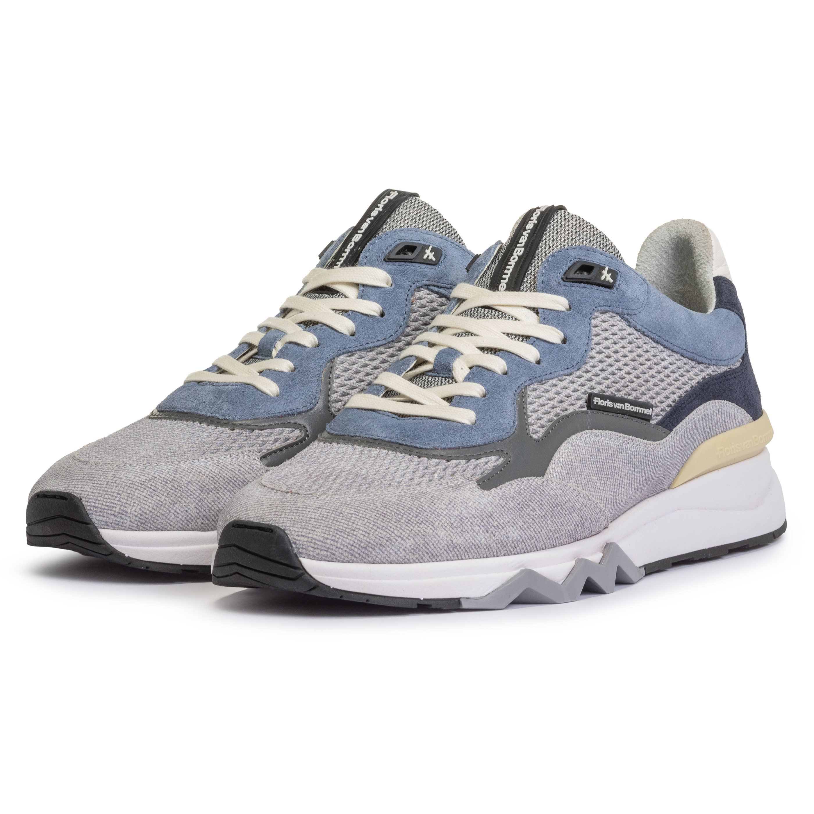 Floris van Bommel SFM-10136 Sneaker De Zager 02.56 Light Blue G1/2