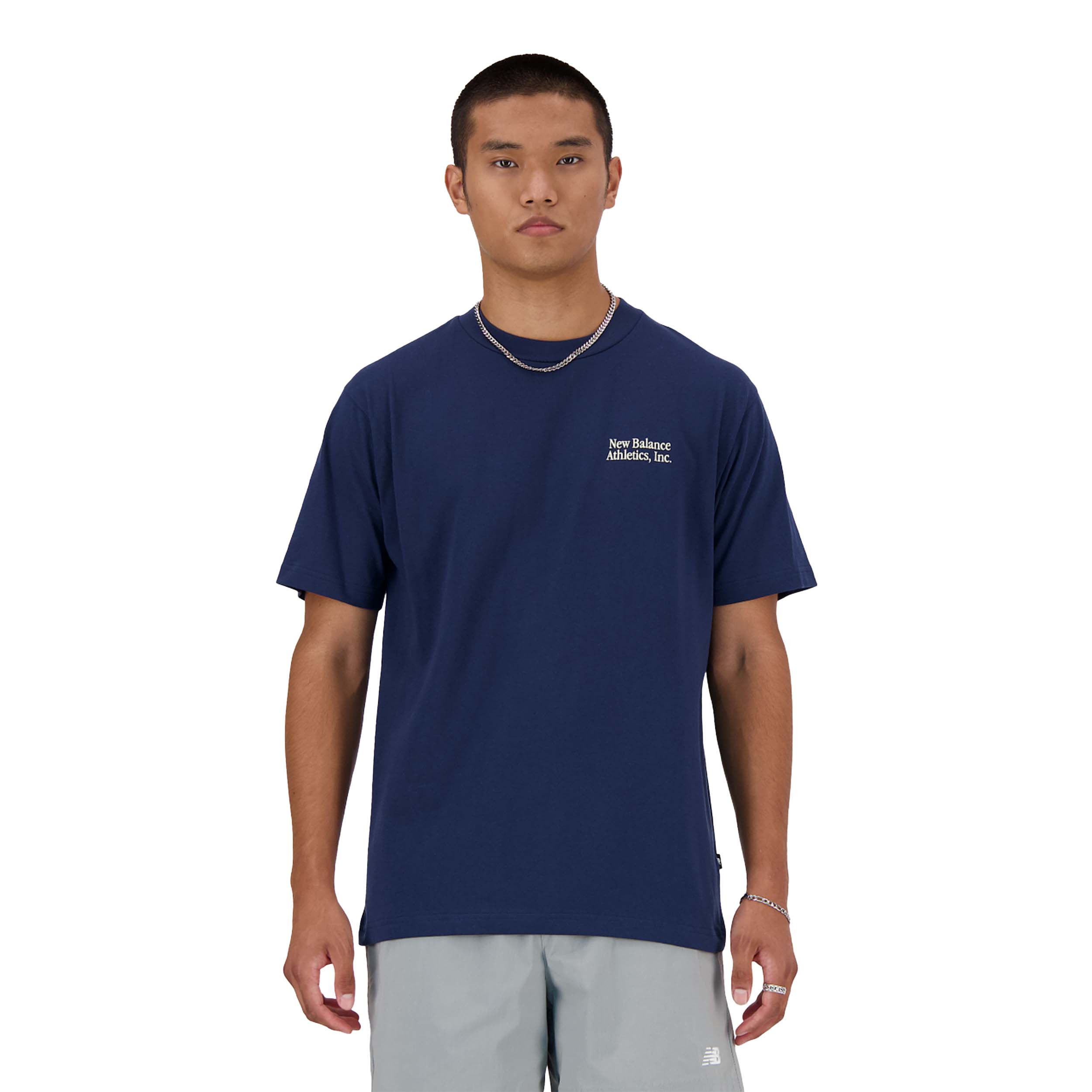 New Balance MT41588 Shirt Blauw