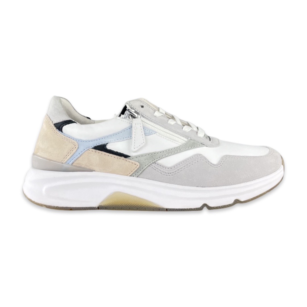 Gabor RS Sneaker Weiss/Ltgrey/Pino