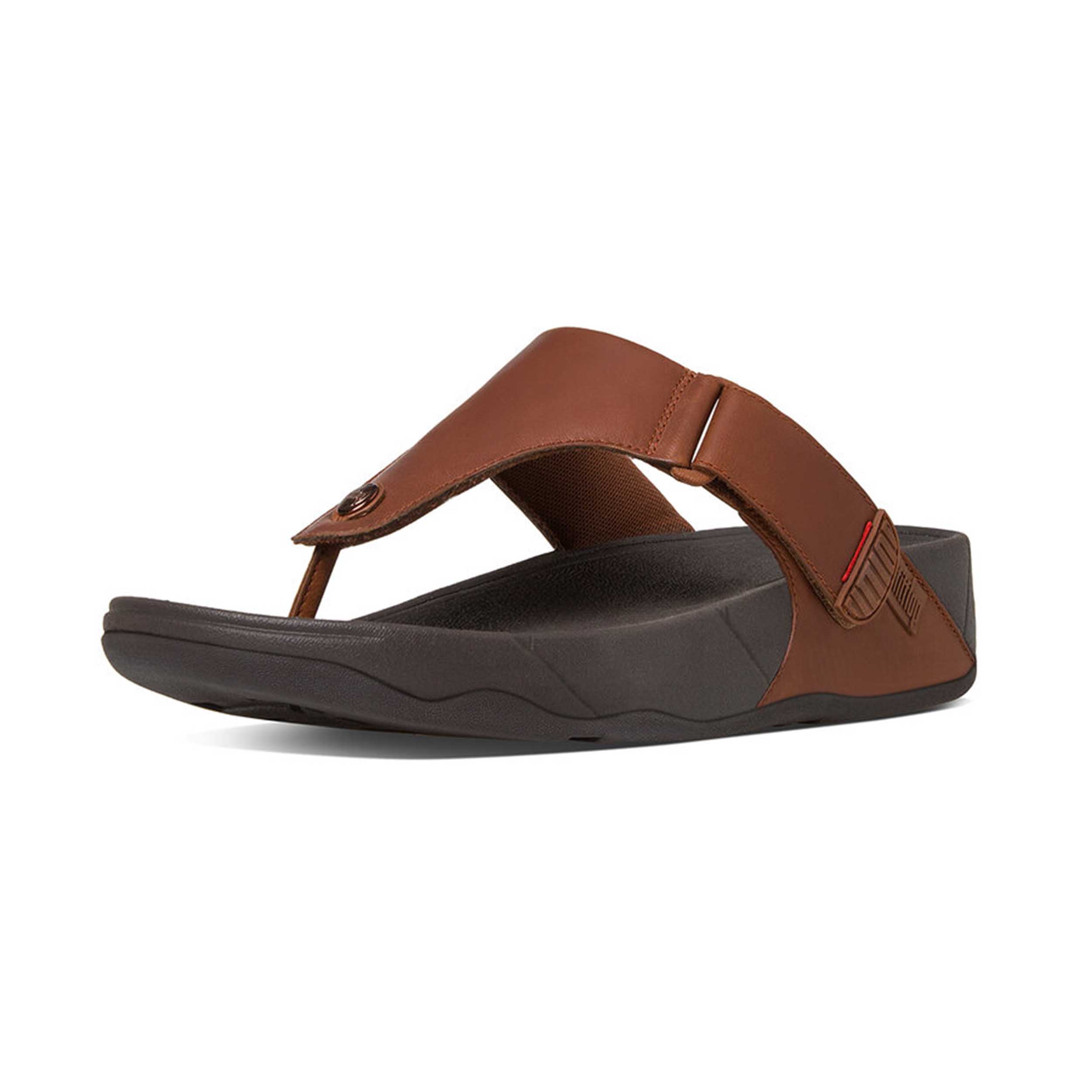 FitFlop 279 Slipper Trakk II Men Dark Tan