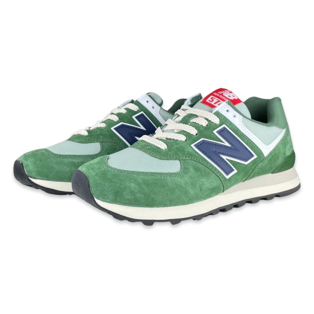 New Balance 574 Sneaker Green/Navy