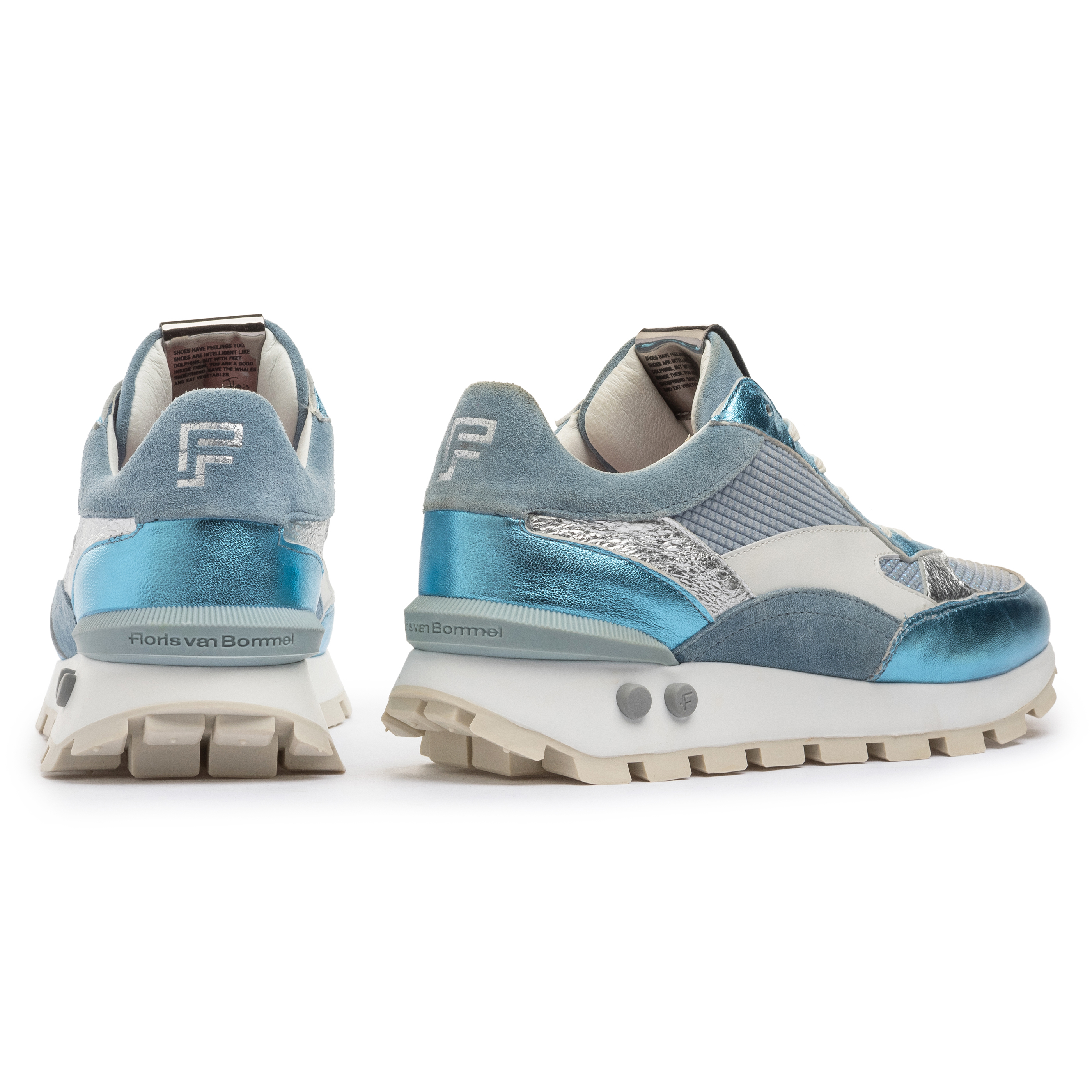 Floris van Bommel SFW-10098 Sneaker Blokki 04.09 Light Blue G