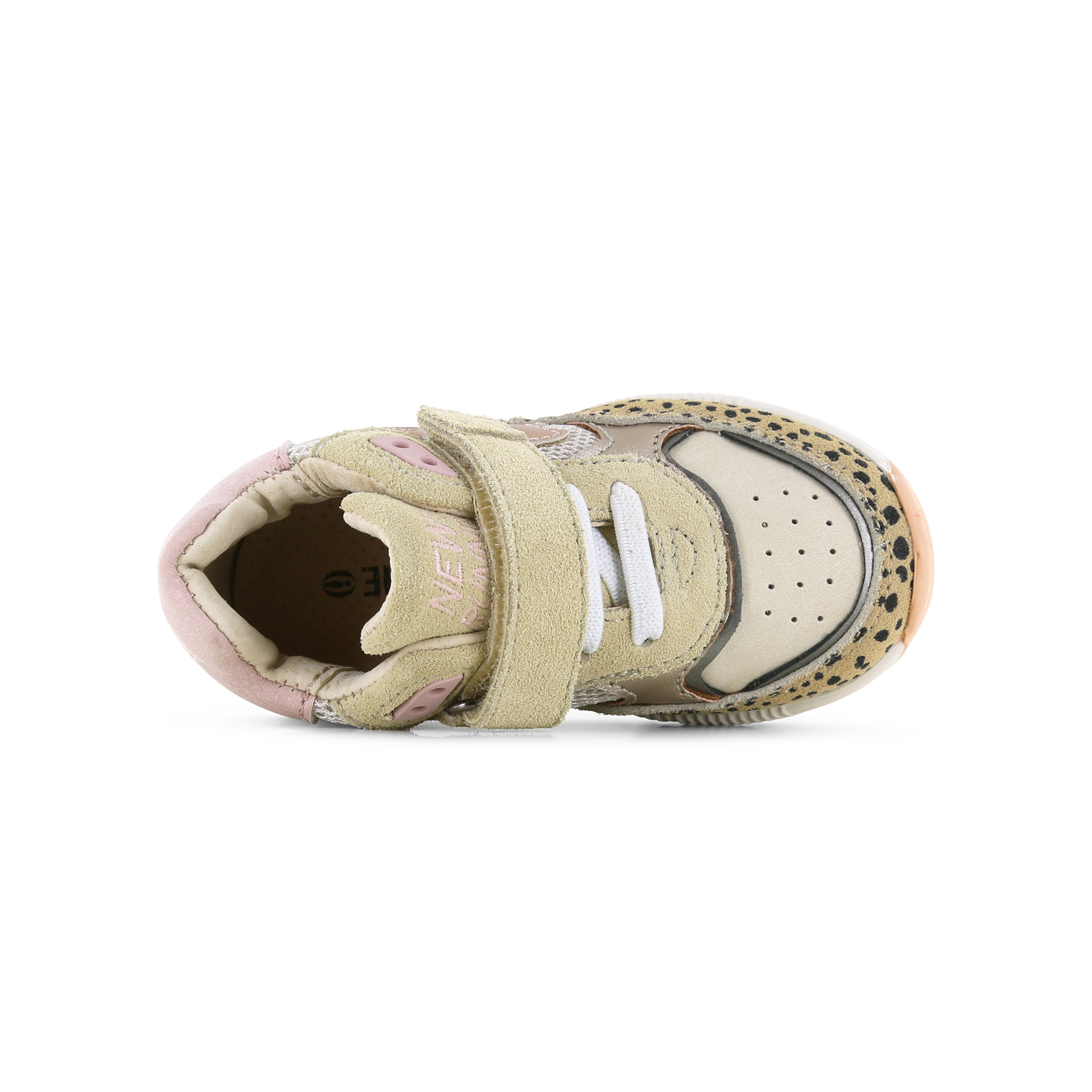 Shoesme ST25S006 Sneaker Beige/Animal/Pink
