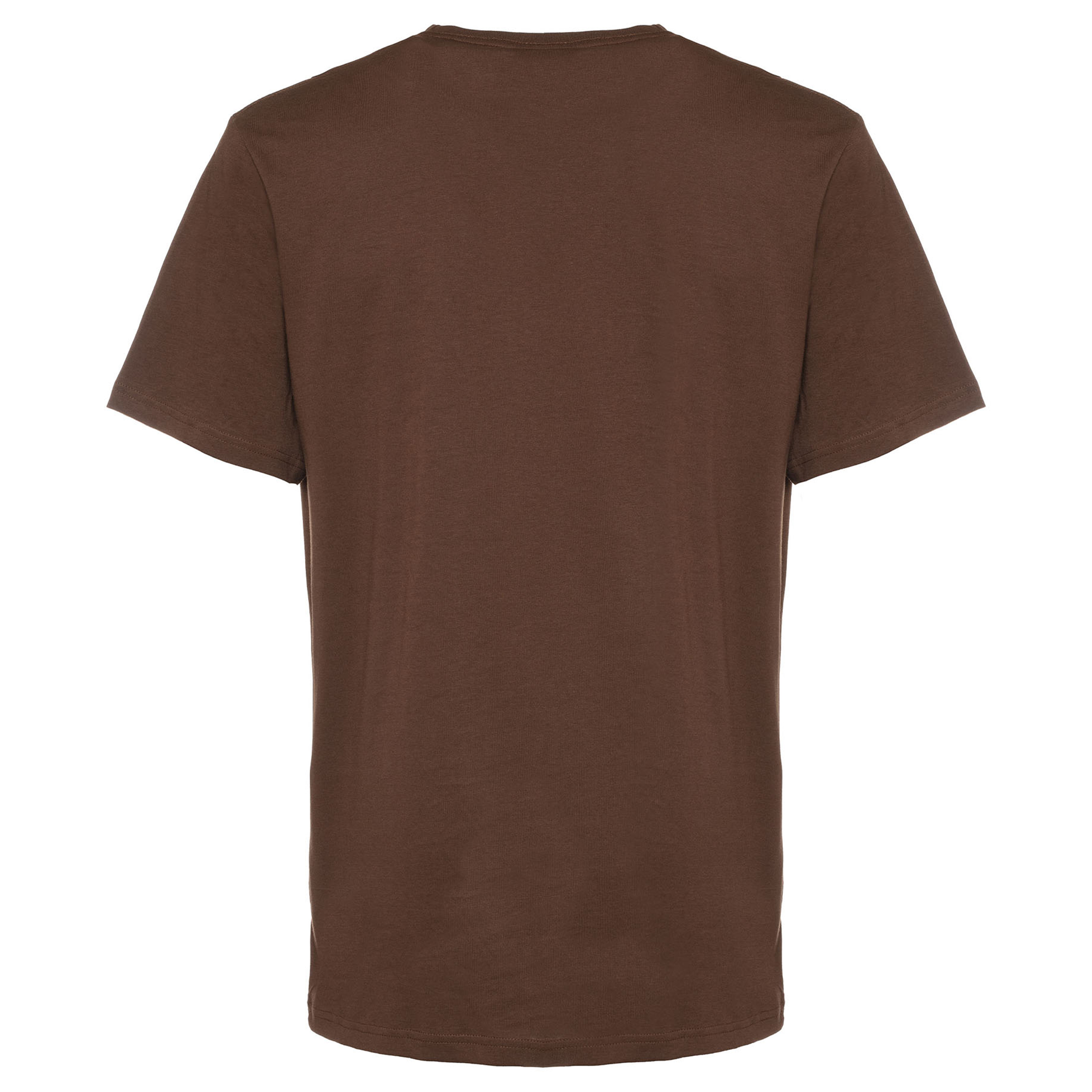 St. Pauli t-shirt Totenkopf bruin SP011802