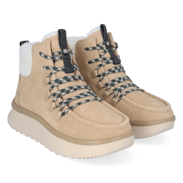 HEYDUDE HD41995 Boot Wendy Peak Apres Suede Cozy Sand/Beige