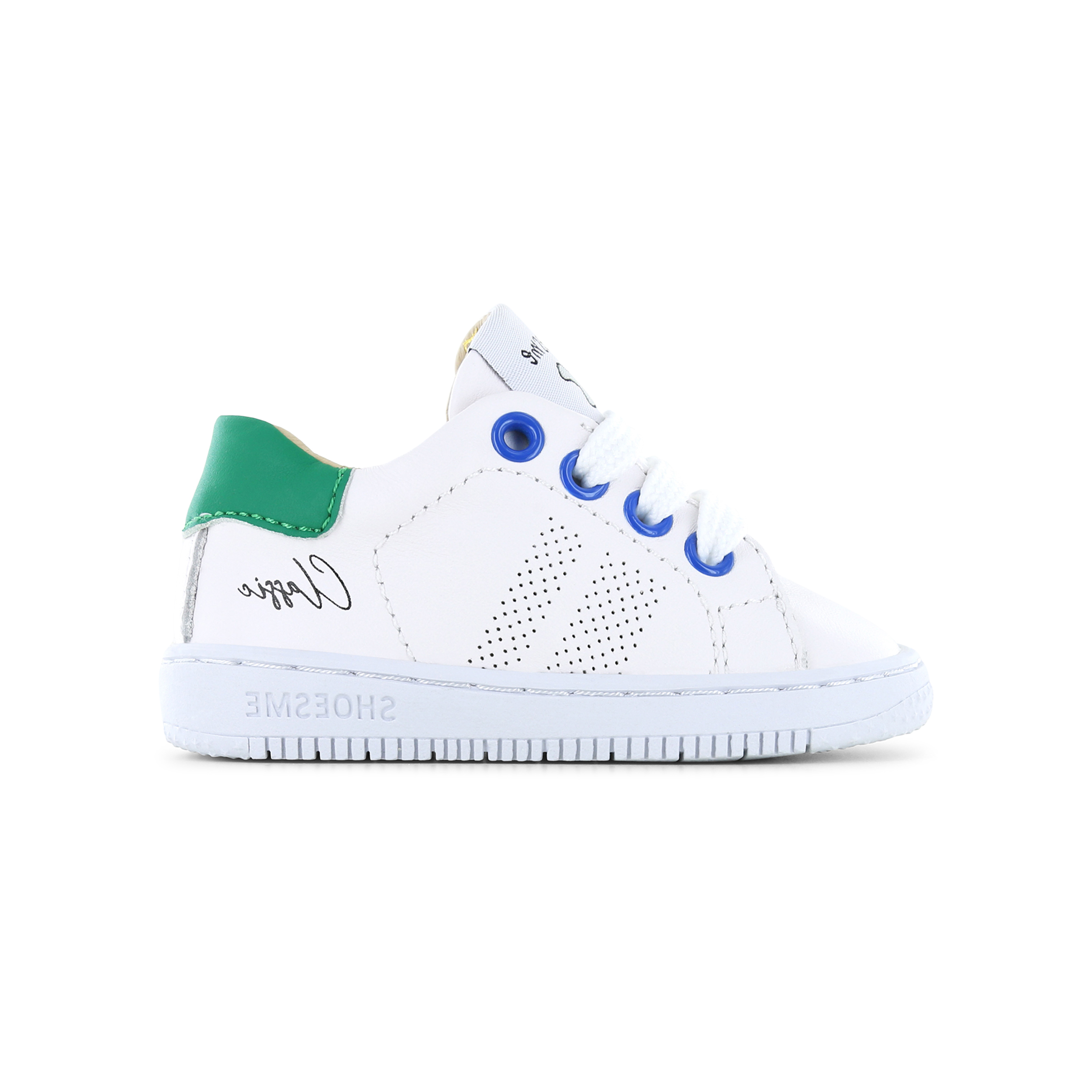 Shoesme BN24S010 Sneaker Basket White/Green