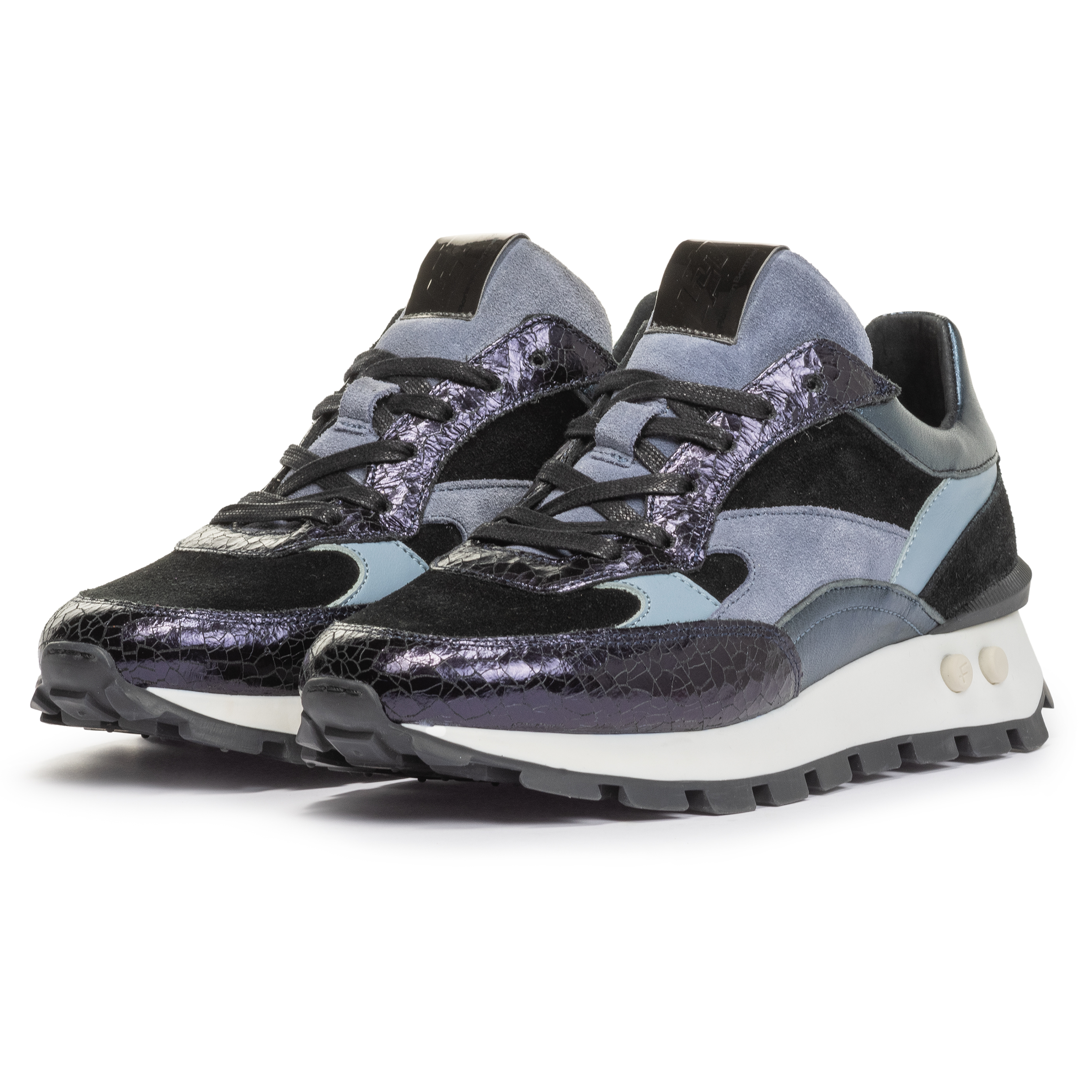 Floris van Bommel SFW-10098 Sneaker Blokki 04.01 Dark Blue G